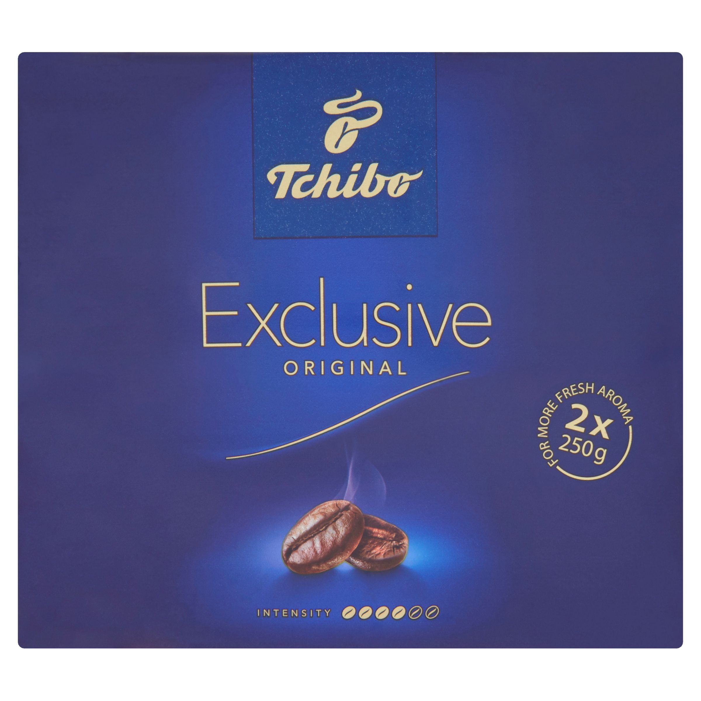 Nápoje - Tchibo Exclusive Pražená mletá káva 2x250 g
