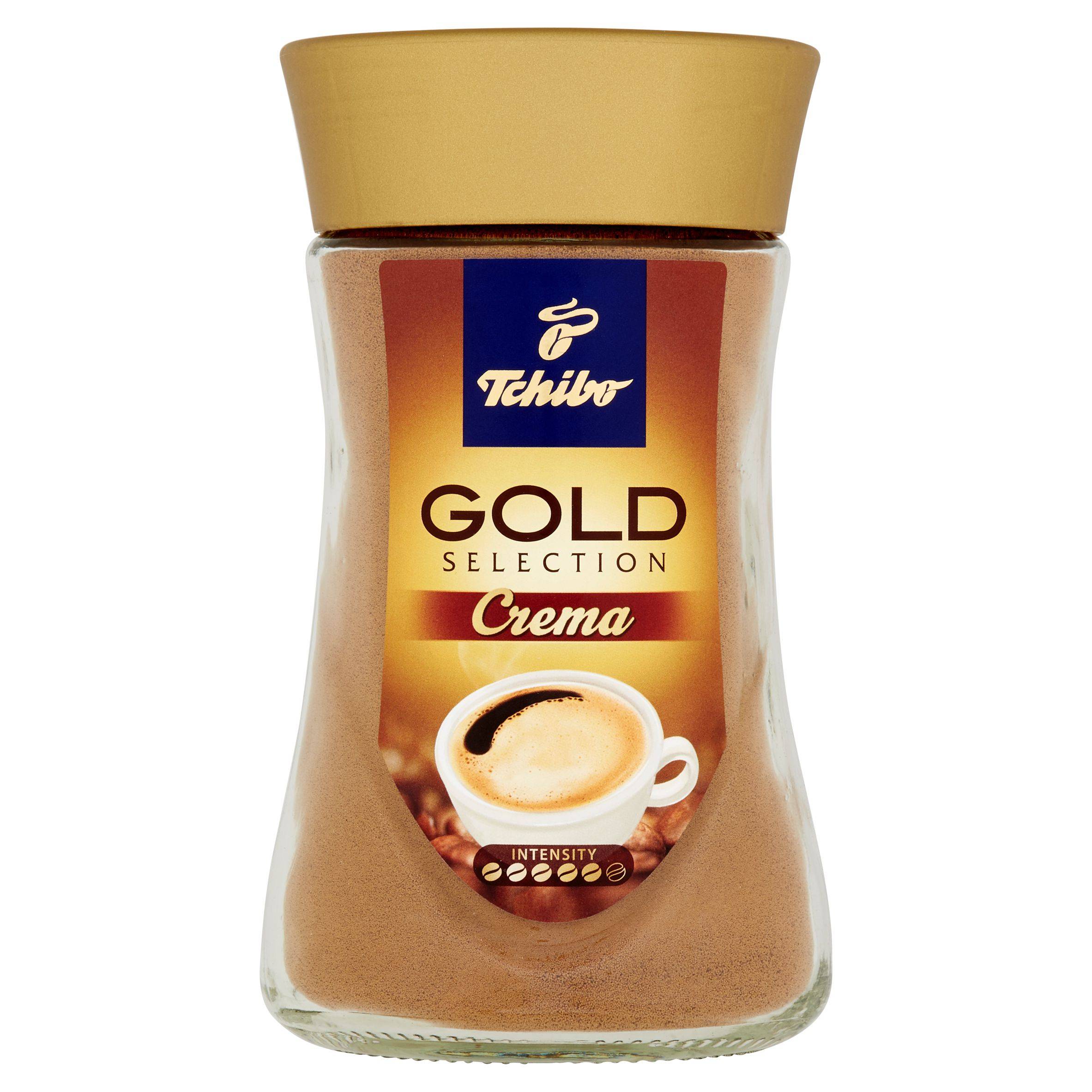 Nápoje - Tchibo Gold Selection Crema instantní káva 180 g