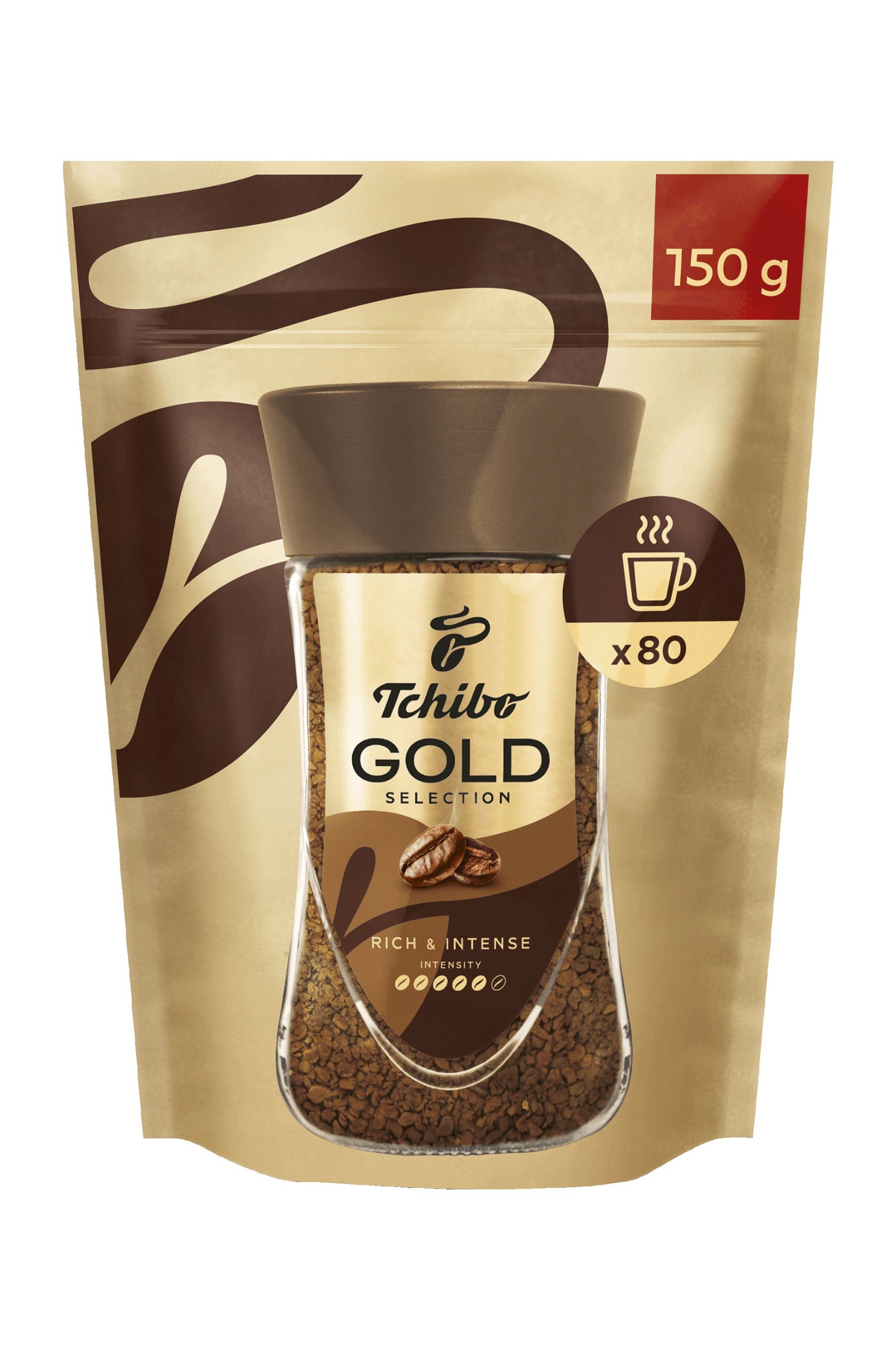Nápoje - Tchibo Gold Selection Instantní káva 150g