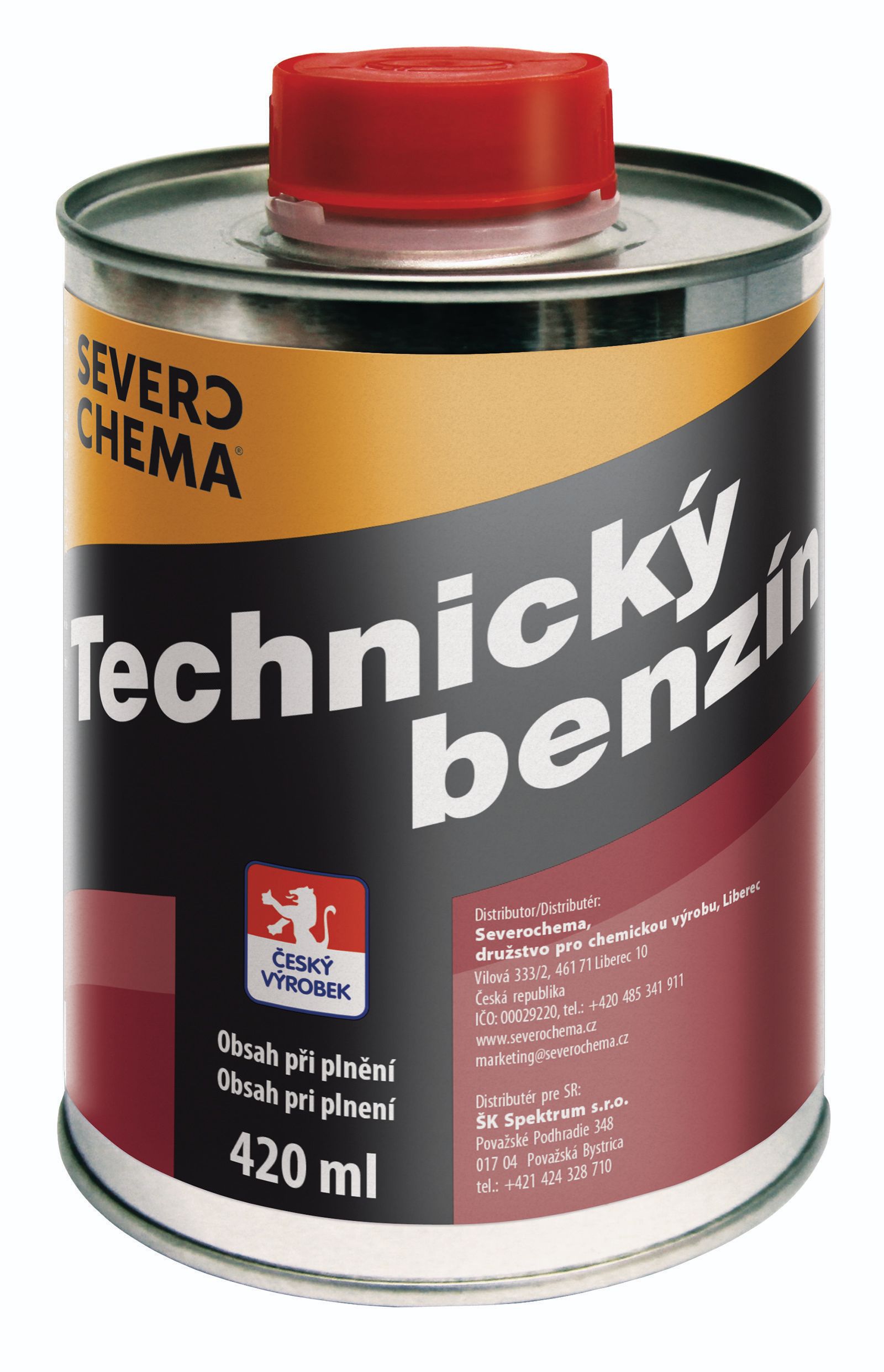 Domácnost a Zahrada - Technický benzín Severochema 420 ml
