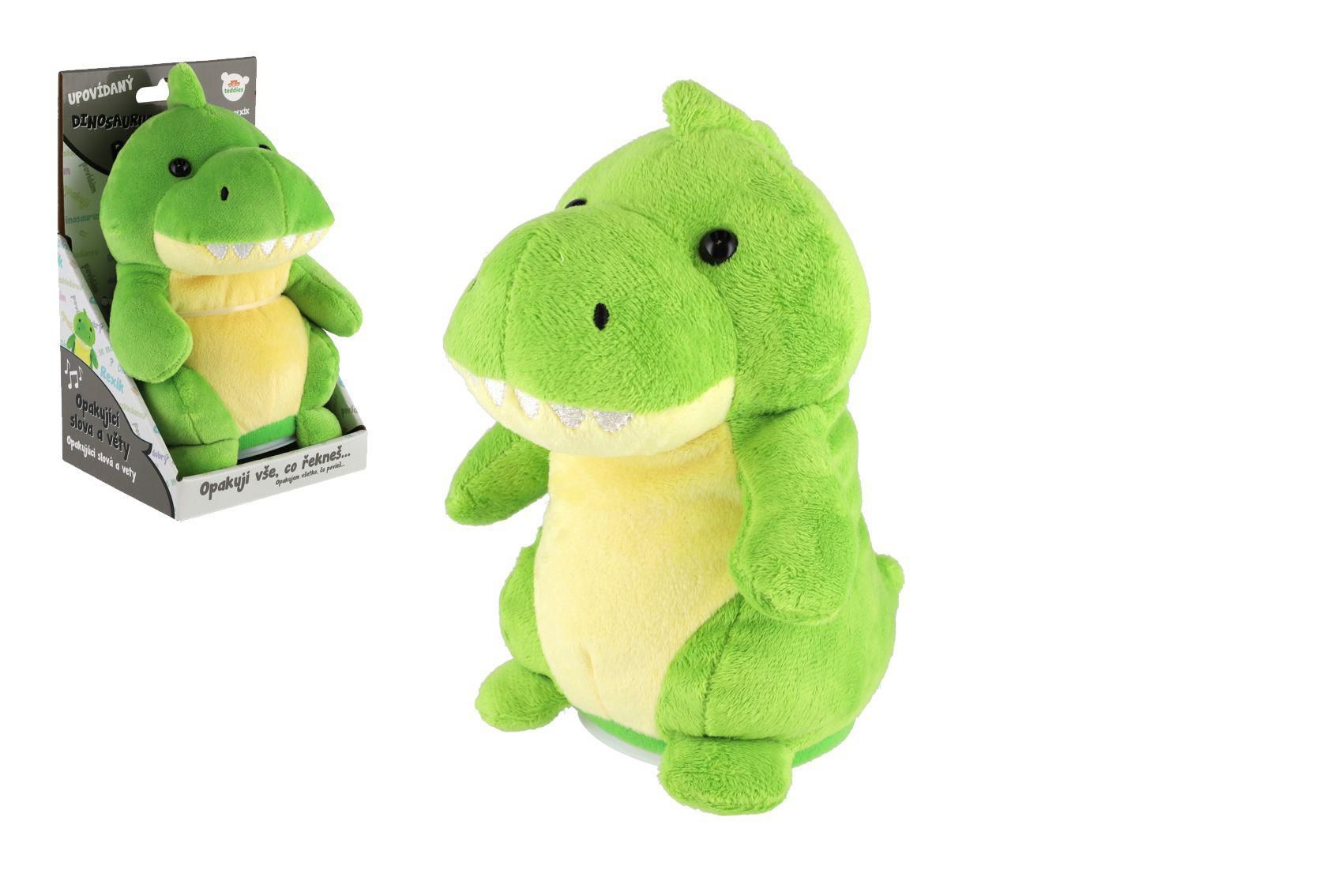 Svět dětí - Teddies Dinosaurus Rexík opakující věty 18cm