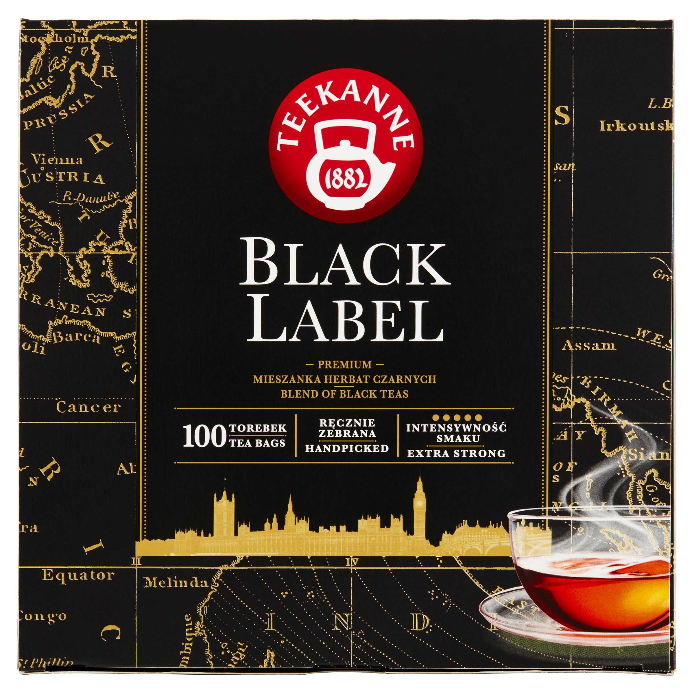 Nápoje - Teekanne Black Label 200 g