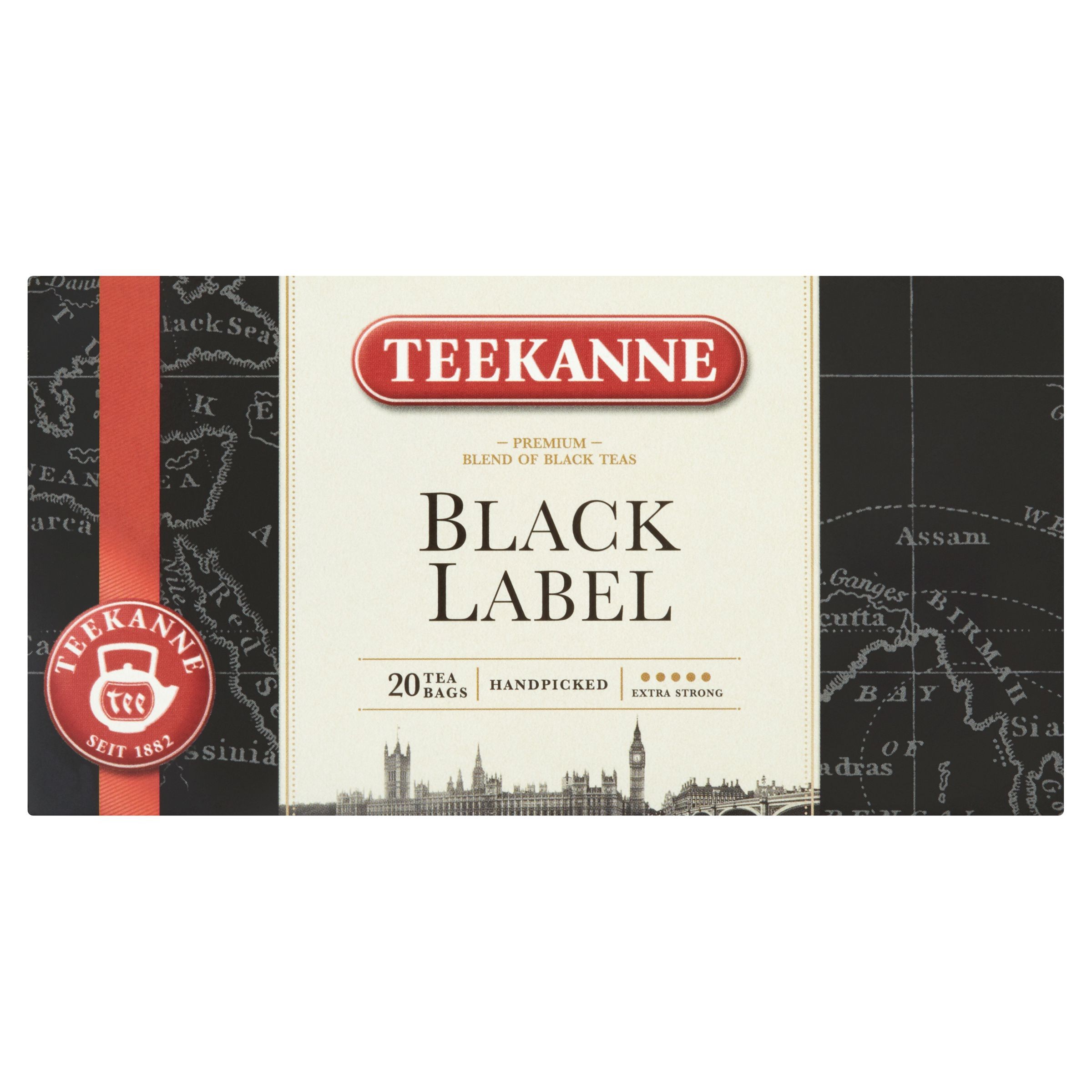 Nápoje - Teekanne Blacklabel, černý čaj 20x2 g