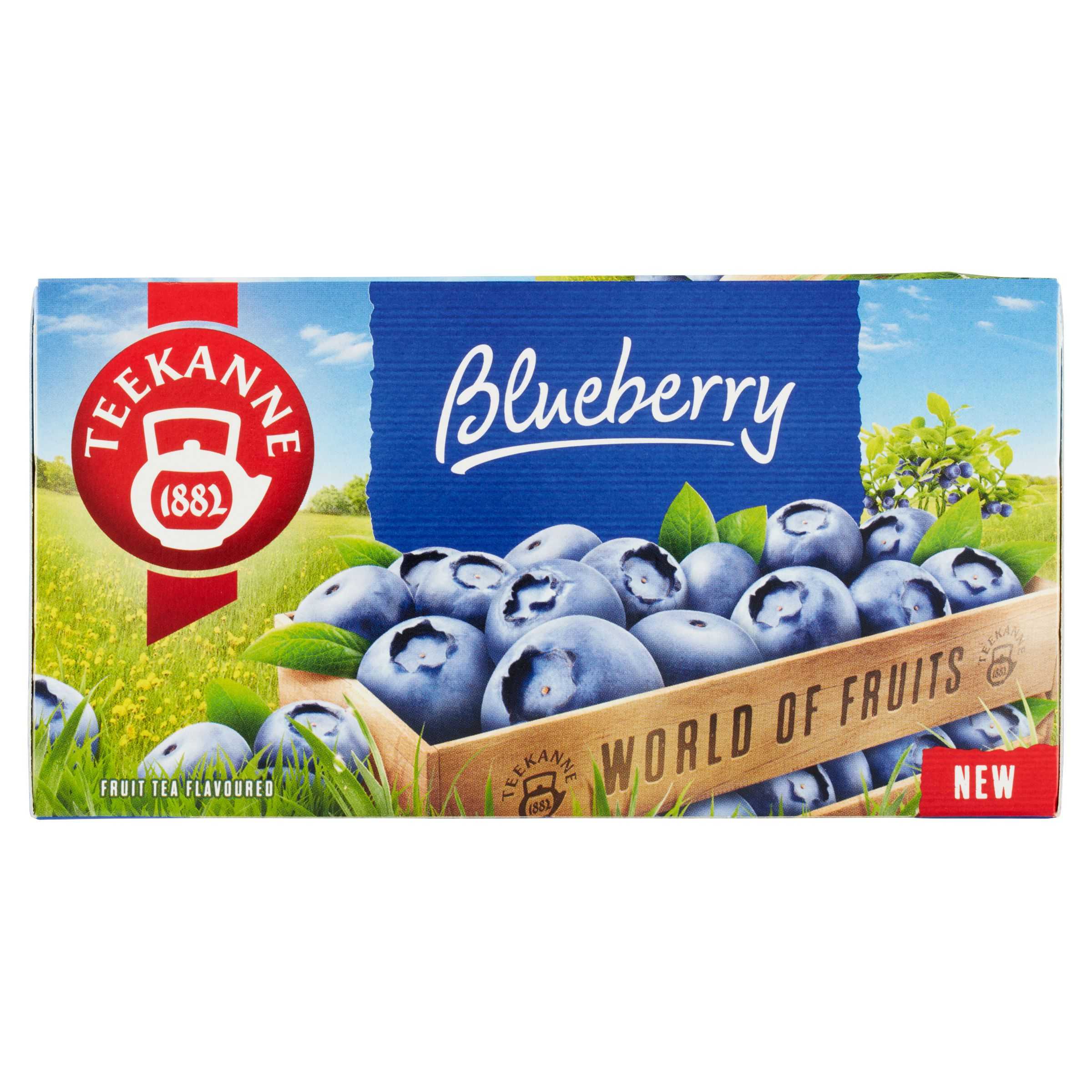 Nápoje - Teekanne Blueberry World of Fruits 20 sáčků, 45g