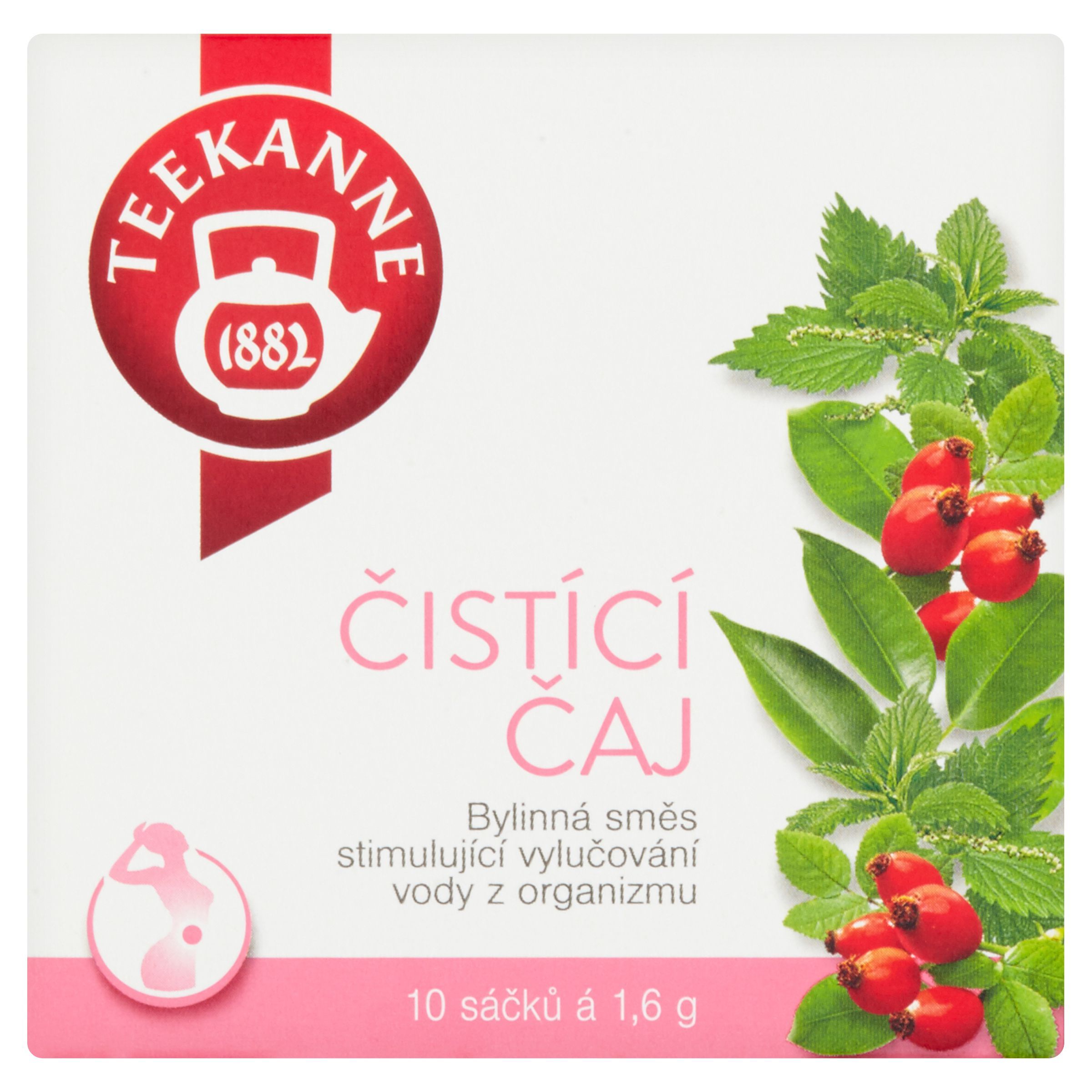 Nápoje - Teekanne Čistící čaj, bylinná směs 10x1,6 g