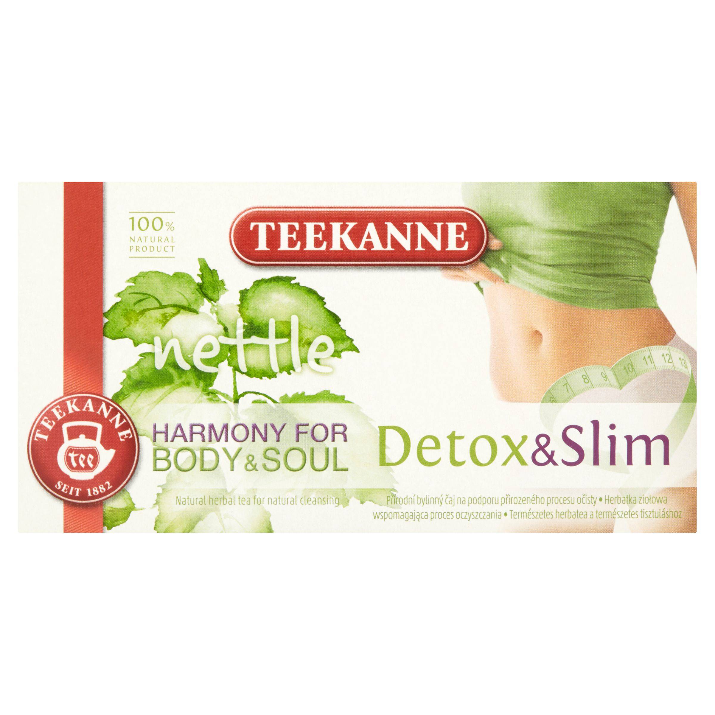 Nápoje - Teekanne Detox & Slim, bylinný čaj se zeleným čajem 20x1,6 g