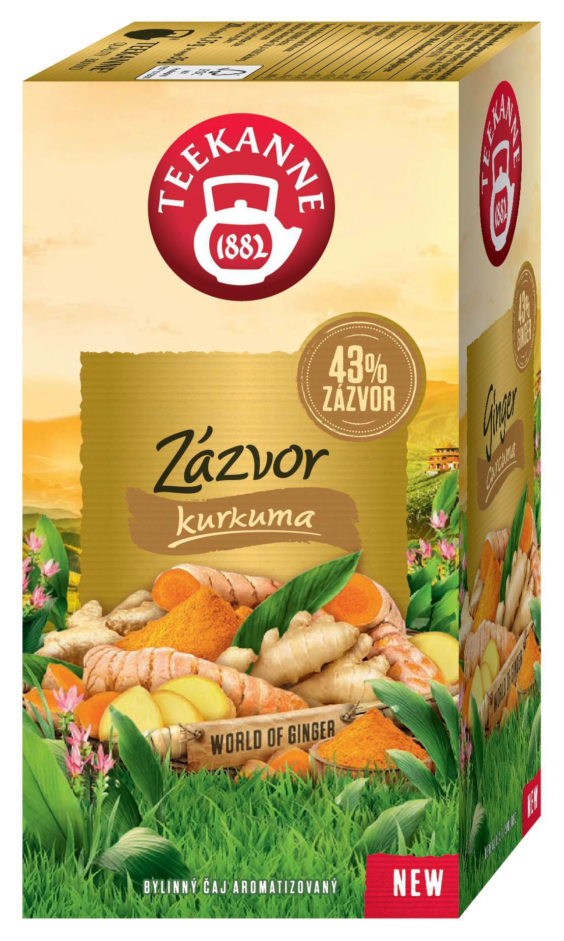 Nápoje - Teekanne Ginger Curcuma 20 sáčků 35 g
