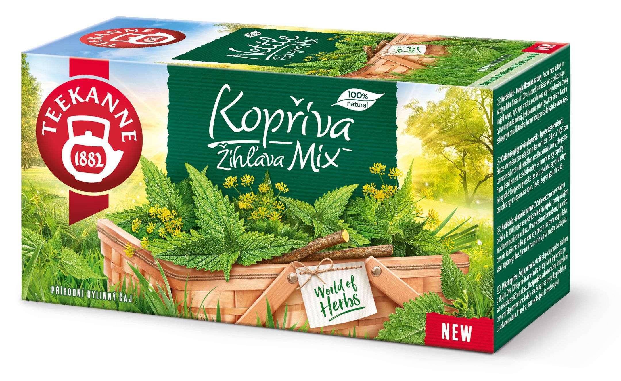 Nápoje - Teekanne Kopřiva mix 30g