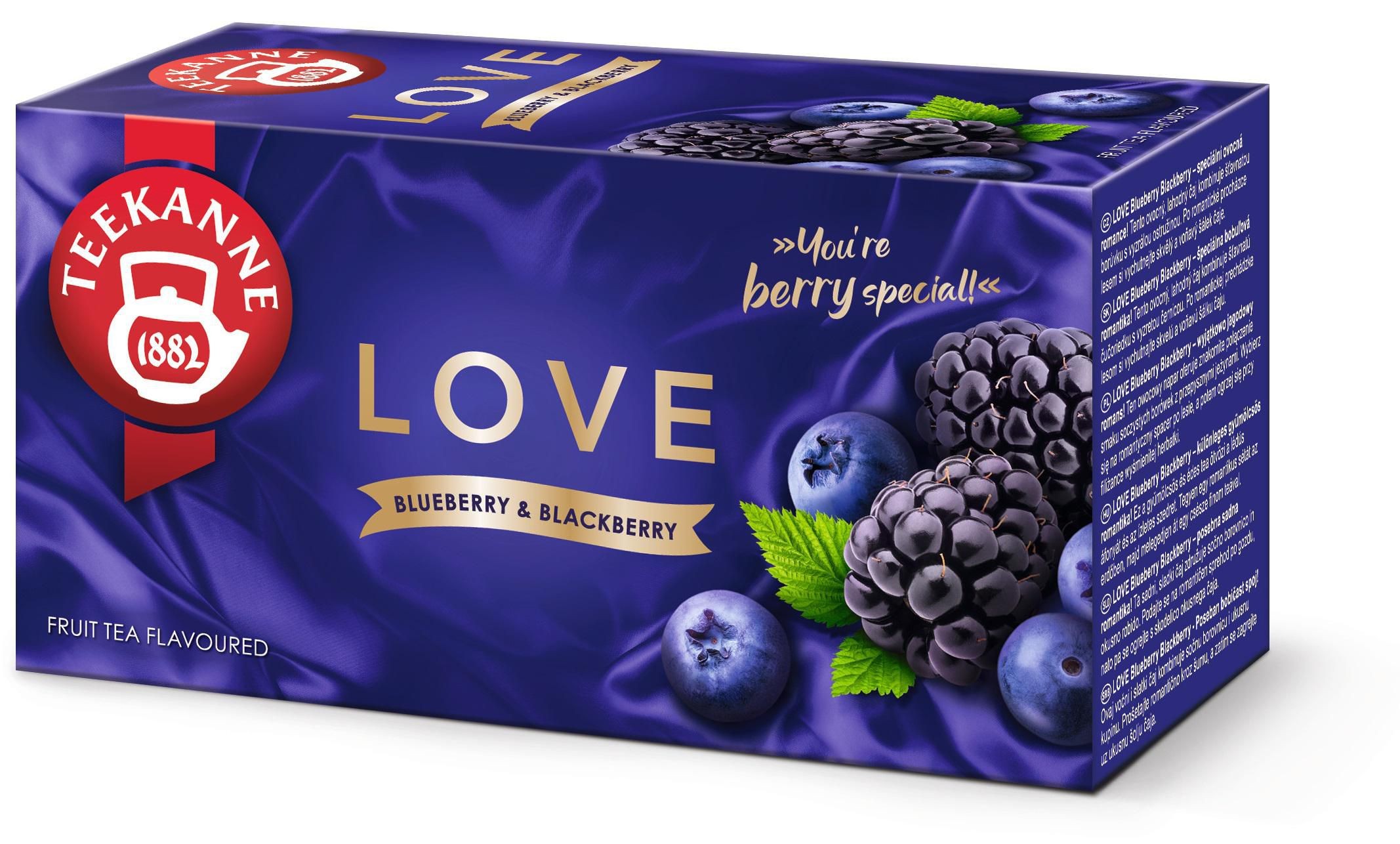 Nápoje - Teekanne Love Blueberry Blackberry 45g