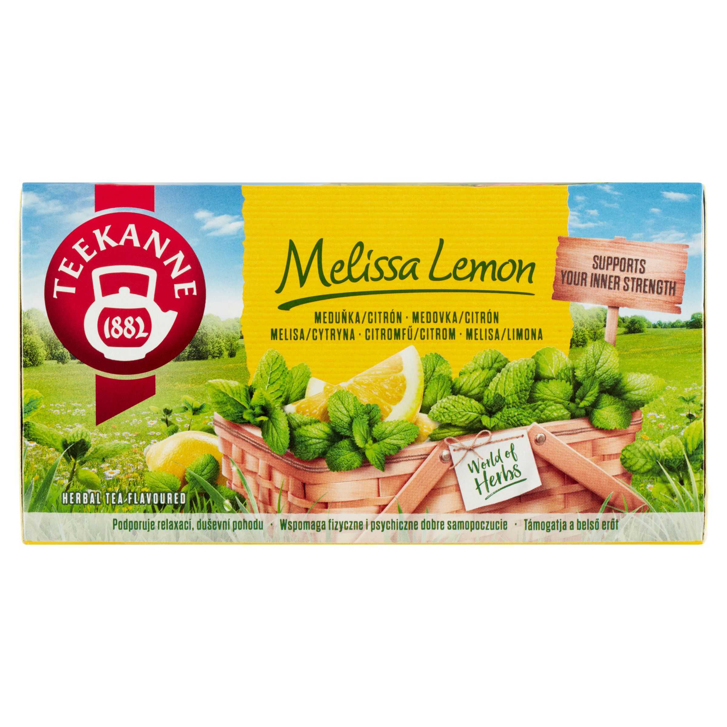 Nápoje - Teekanne Melisa lemon, bylinný čaj 20x1,5 g
