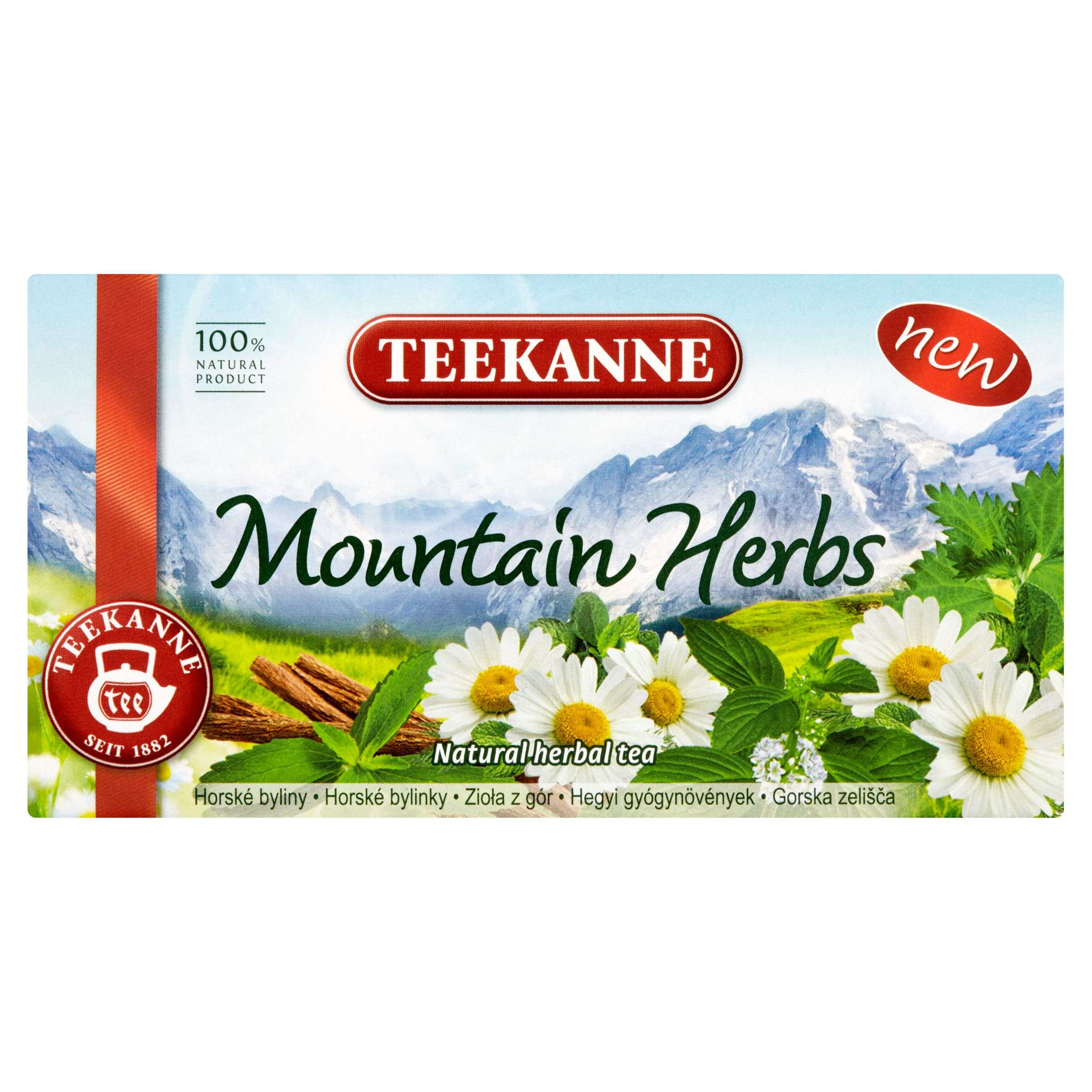Nápoje - Teekanne Mountain Herbs, bylinný čaj 20x1,8 g