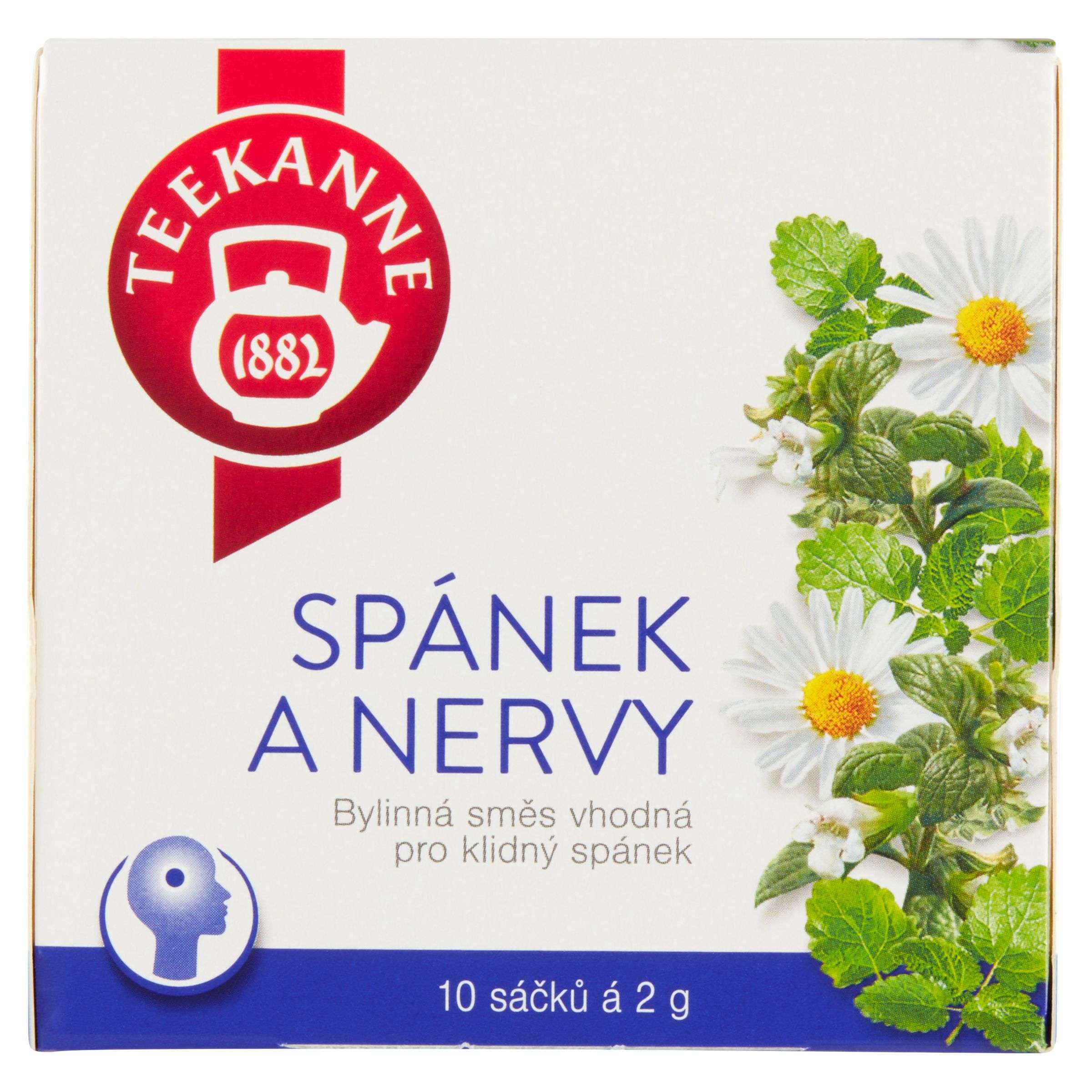 Nápoje - Teekanne Spánek a nervy, bylinná směs 10x2 g