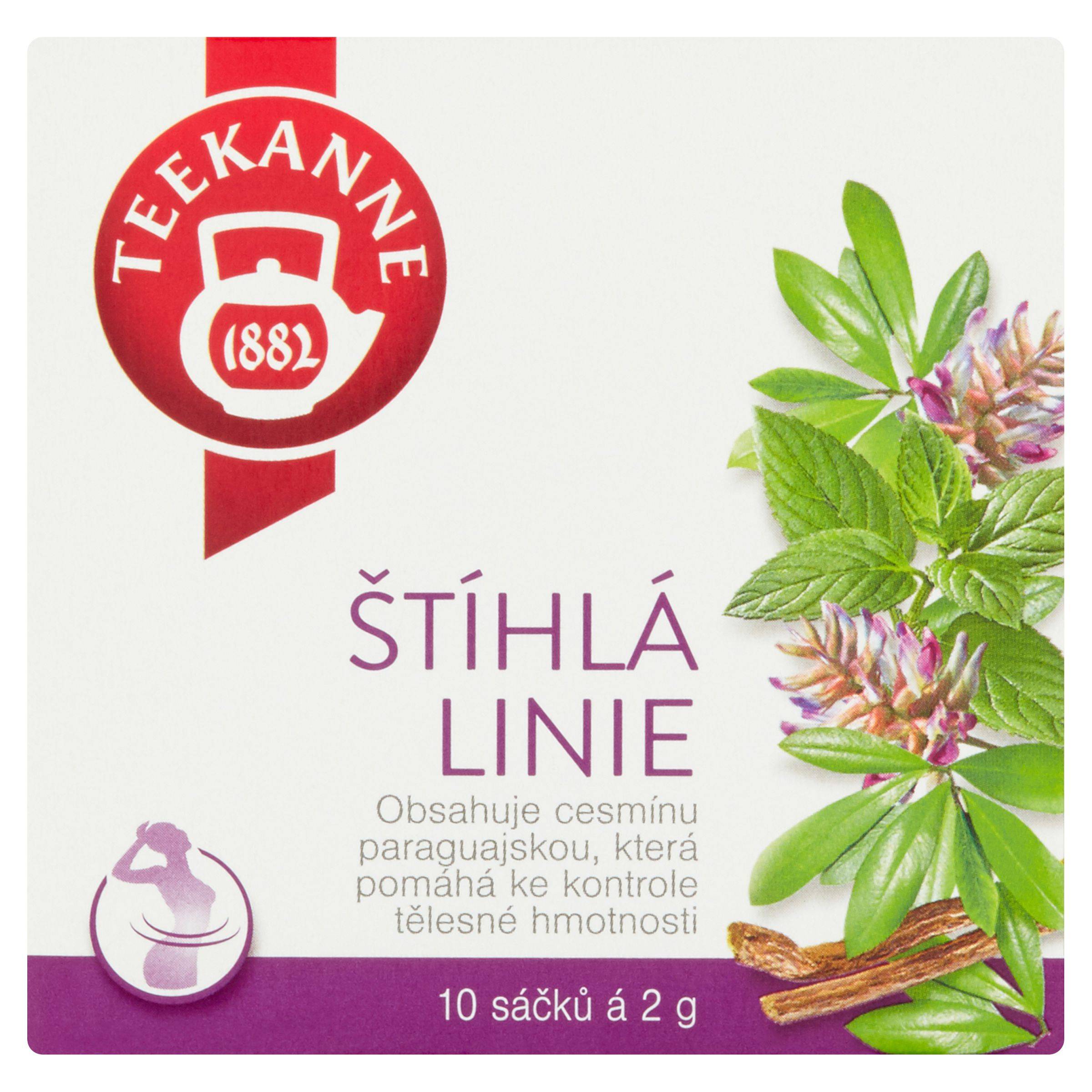 Nápoje - Teekanne Štíhlá linie, bylinná směs 10x2 g