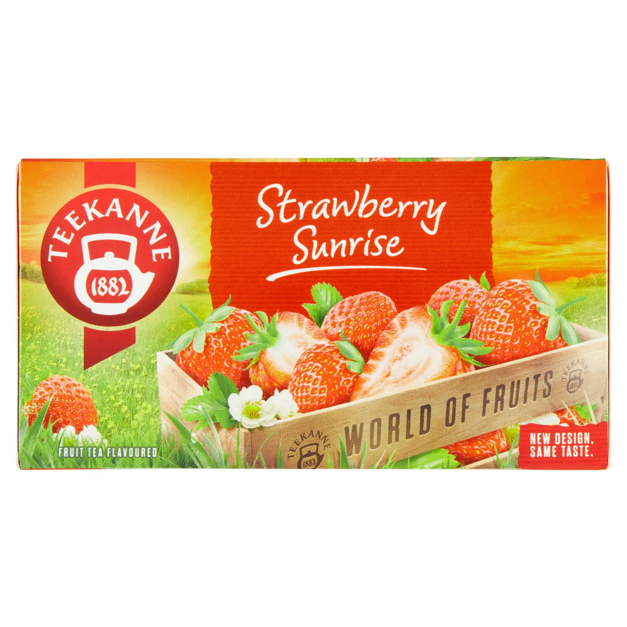 Nápoje - Teekanne Strawberry Sunrise, World of Fruits 20x2,5 g
