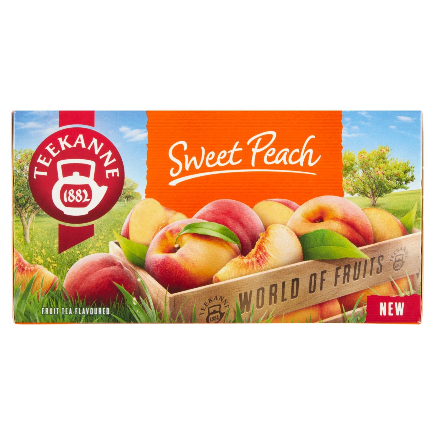 Nápoje - Teekanne Sweet Peach World of Fruits 20 sáčků 45g