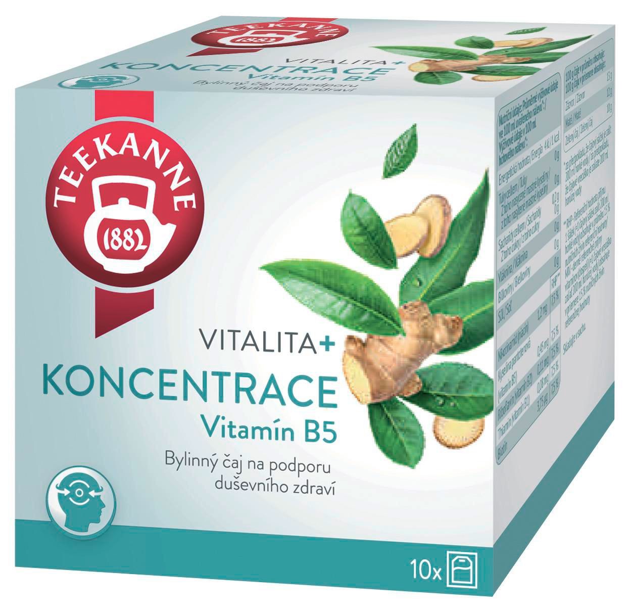 Nápoje - Teekanne Vitalita+ Koncentrace 18g