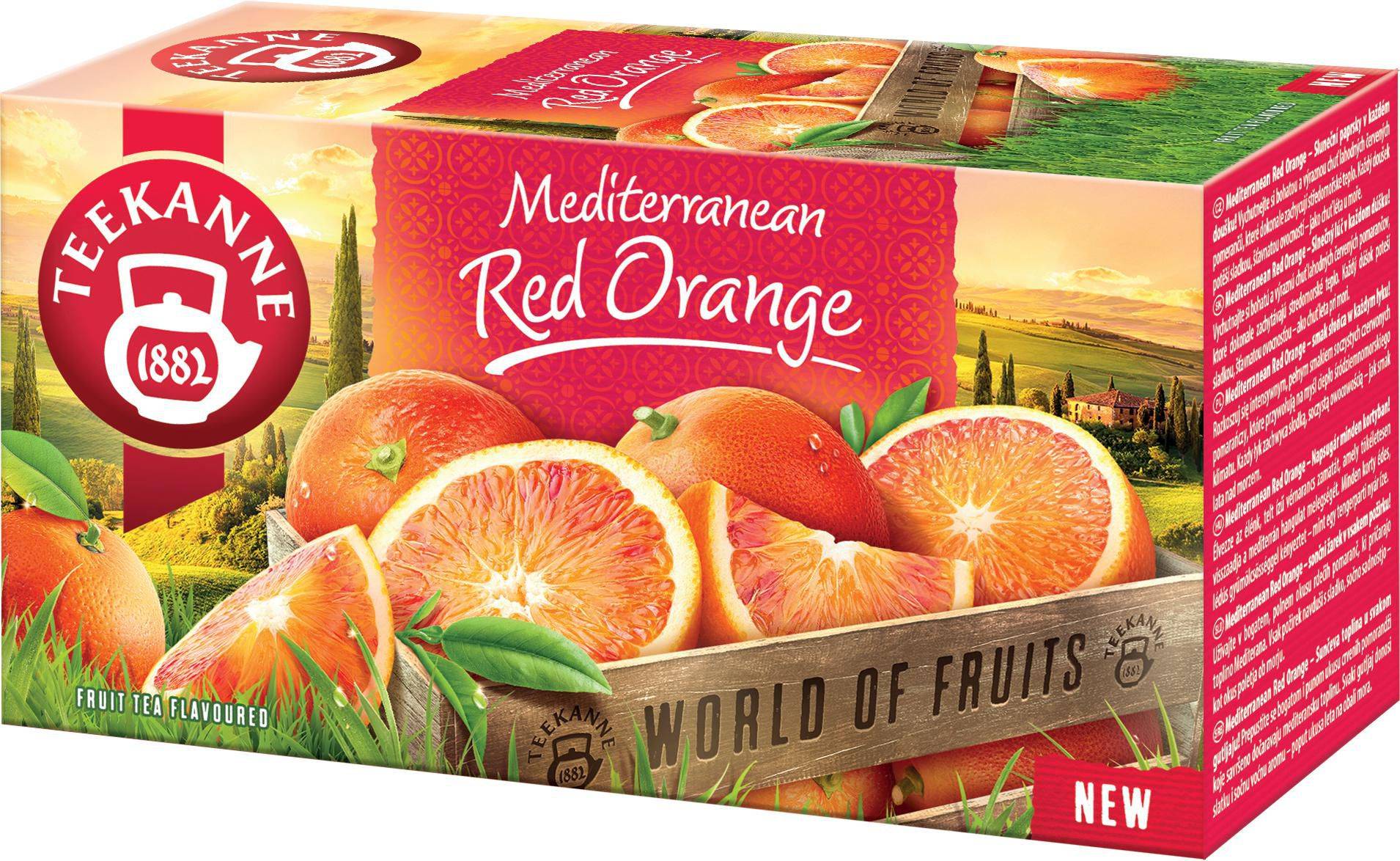 Nápoje - Teekanne WOF Mediterranean Red Orange 40g