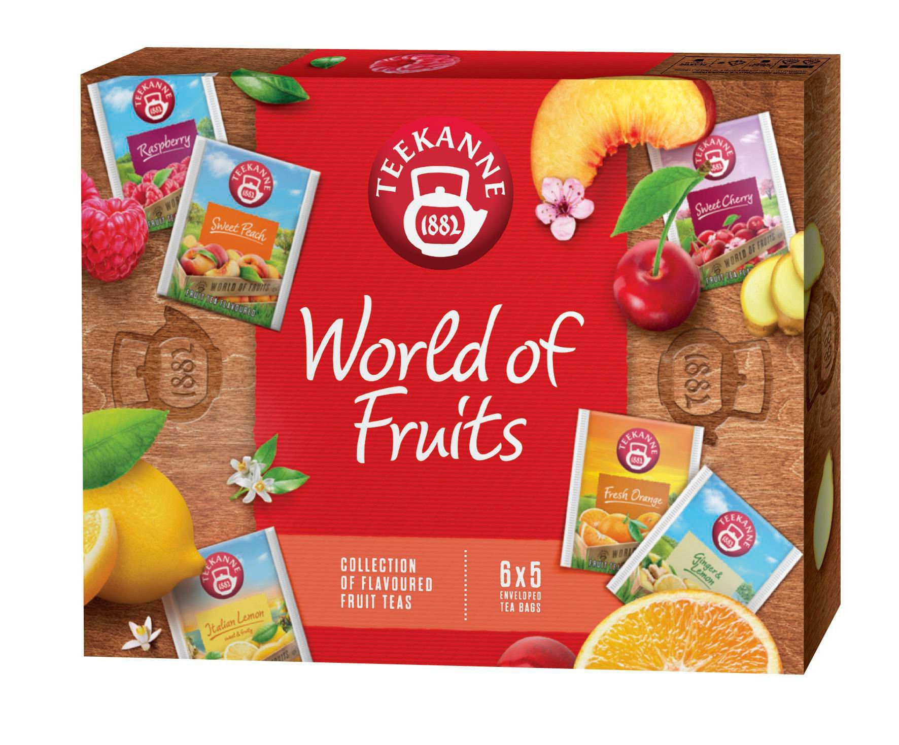 Nápoje - Teekanne World of Fruits kolekce 68,75g