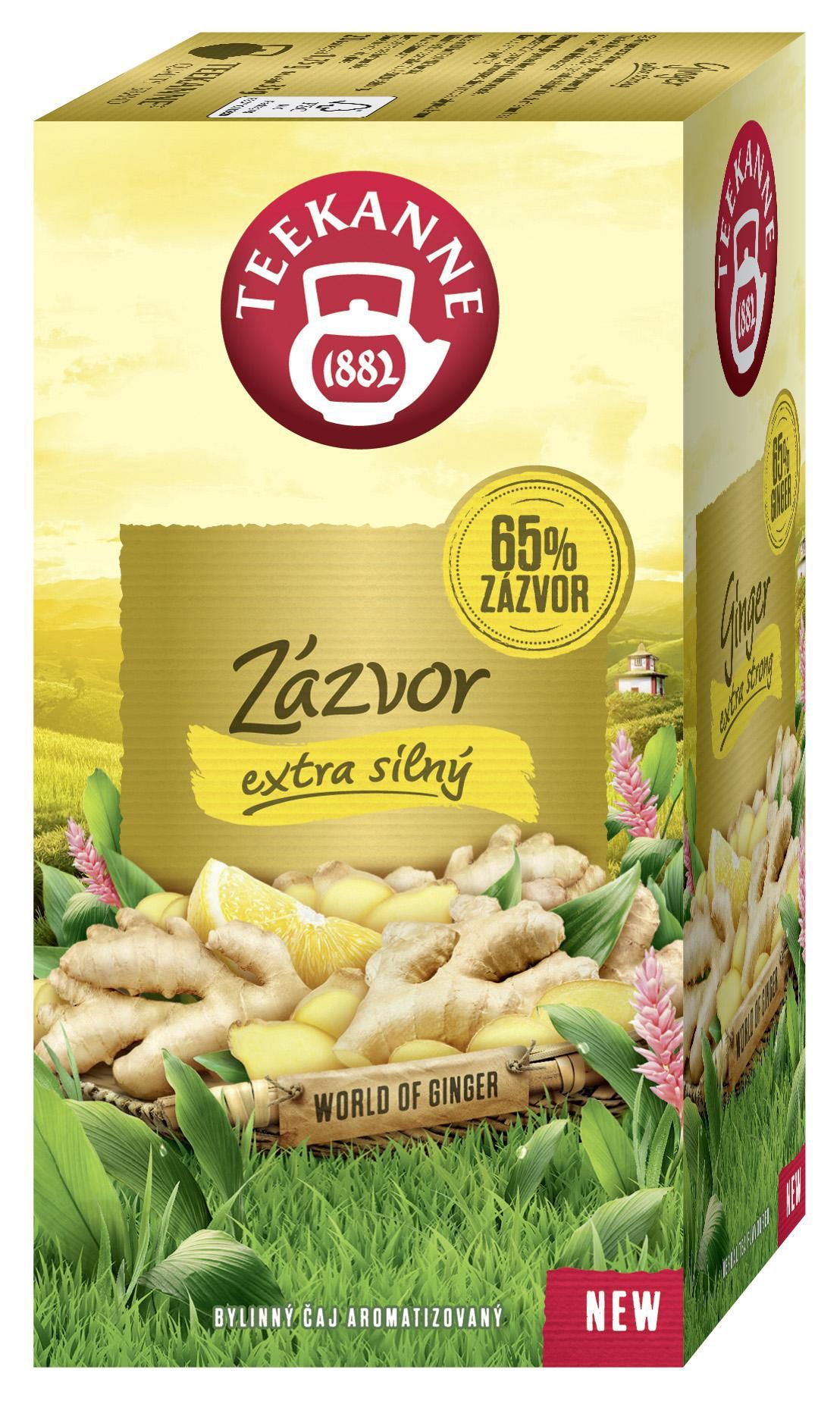Nápoje - Teekanne World of Ginger extra silný 35g