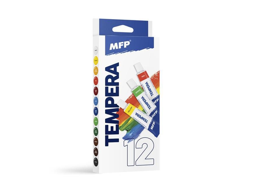 Domácnost a Zahrada - Tempery 12ml MFP 12ks