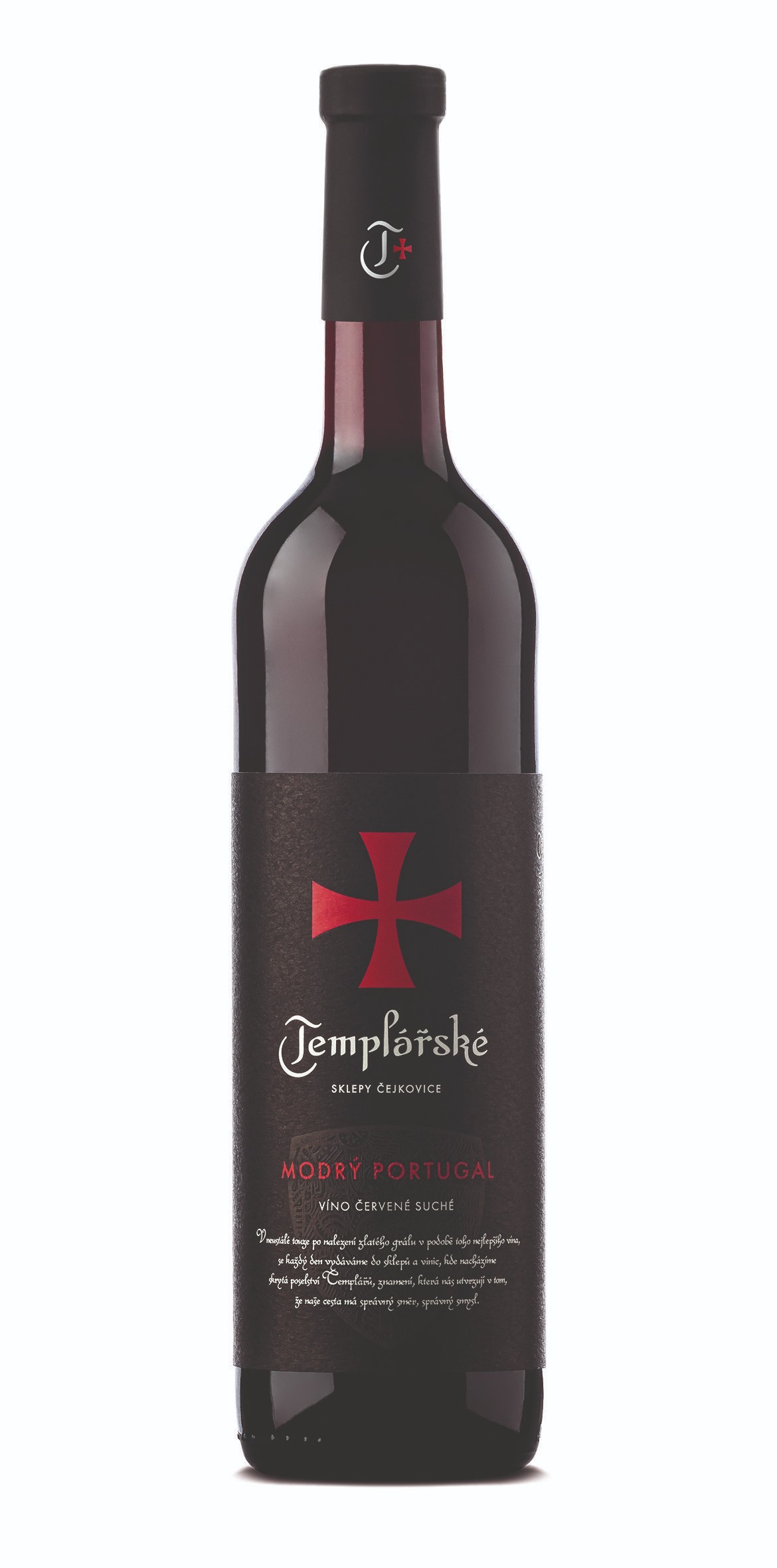 Nápoje - Templářské Sklepy Modrý Portugal jakostní 750 ml