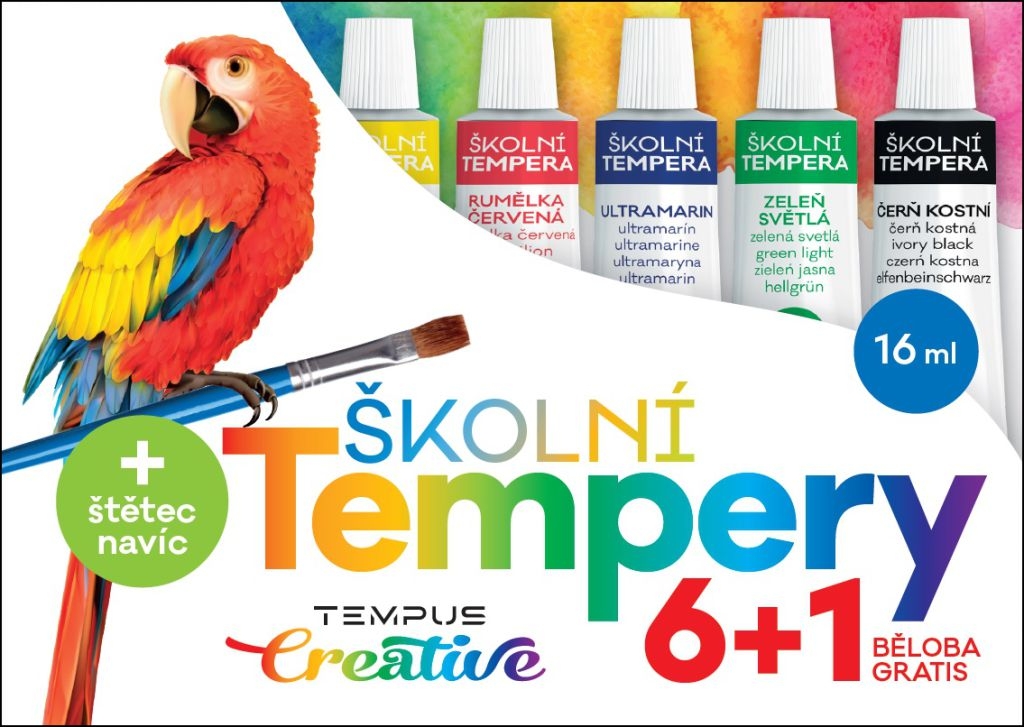 Domácnost a Zahrada - Tempus Barvy temperové Tempus 6+1 - 16ml