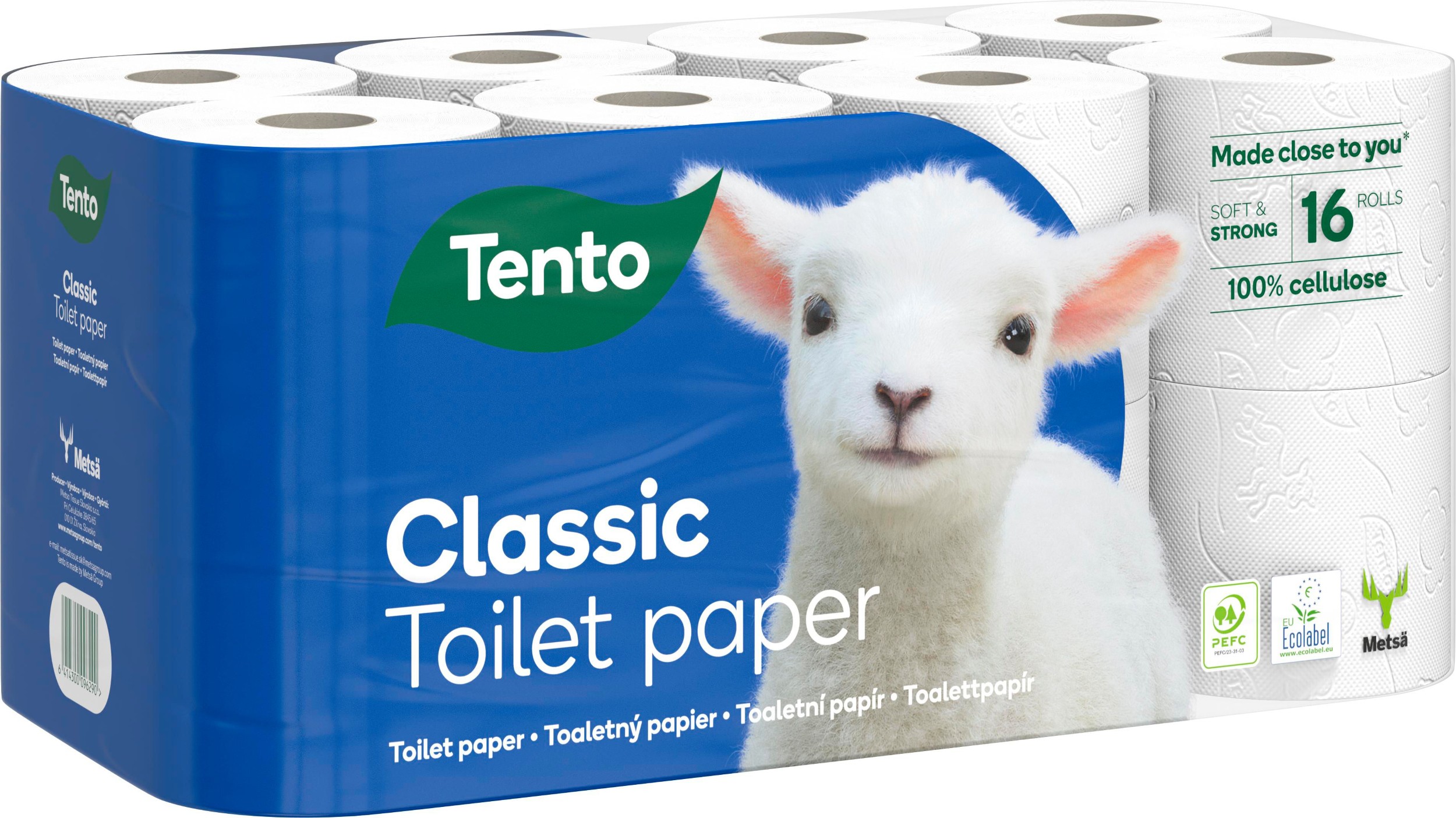 TOP produkty - Tento Ellegance Classic Toaletní papír 3 vrstvý 16 ks