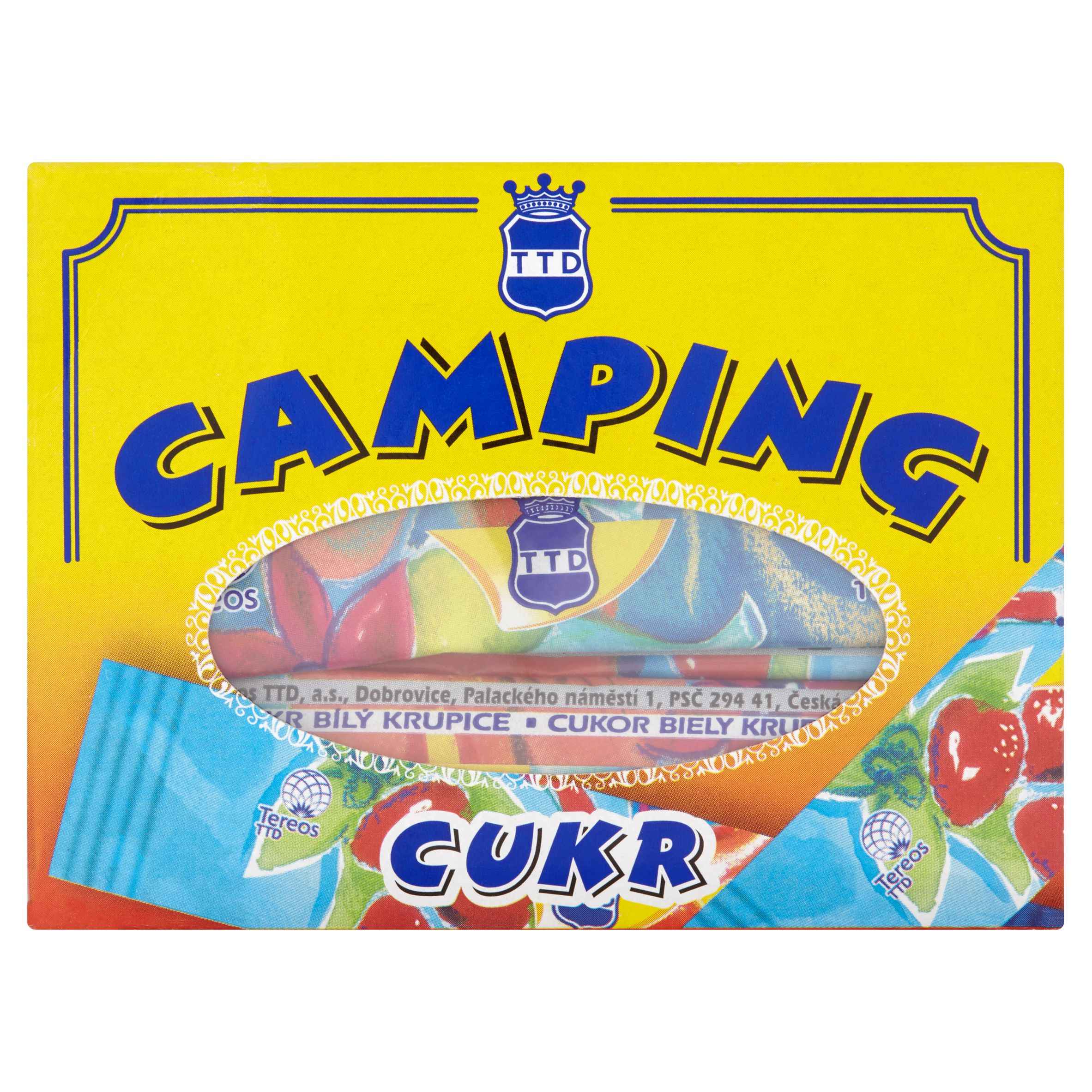 Trvanlivé potraviny - Tereos Camping cukr bílý krupice 25x5 g