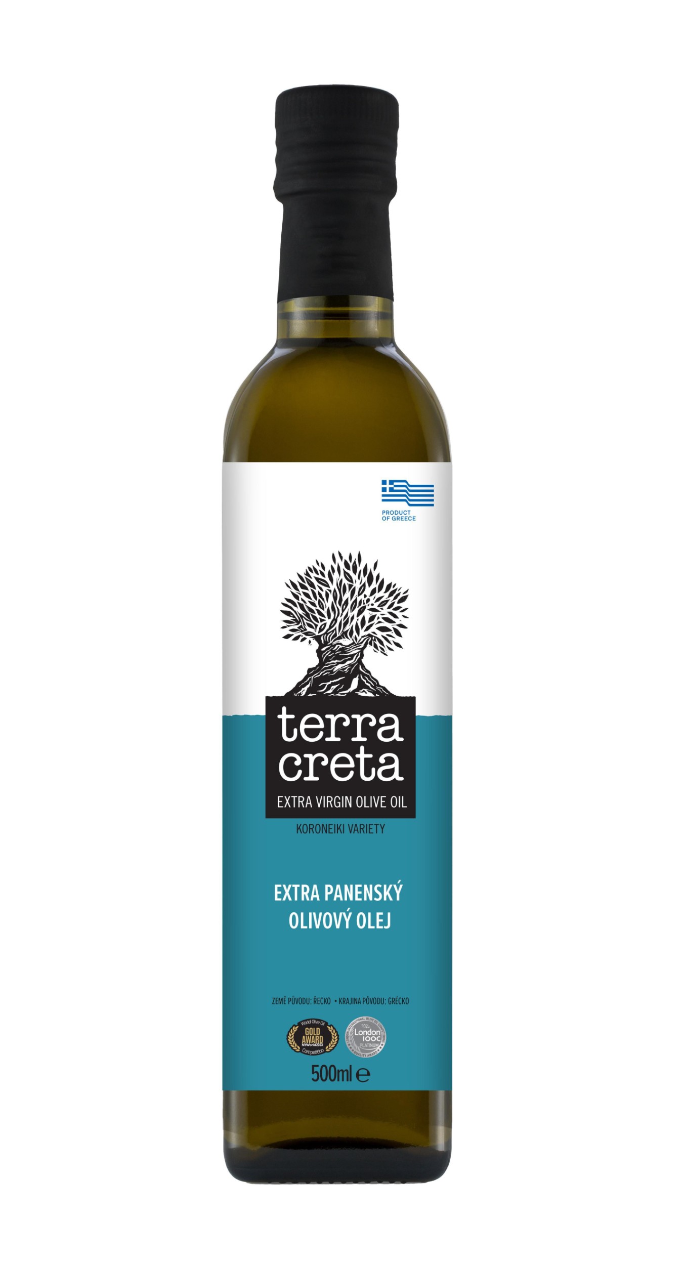 Trvanlivé potraviny - Terra Creta EVOO Estate Olivový olej 500ml