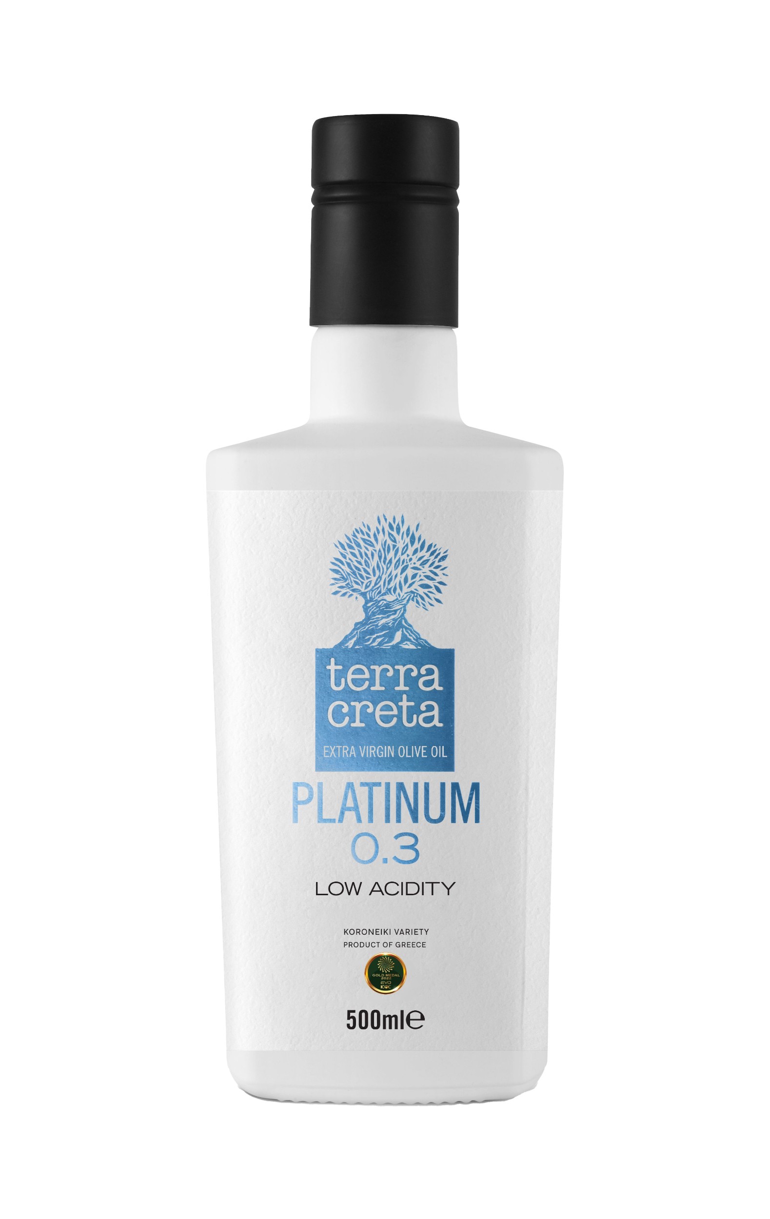 Trvanlivé potraviny - Terra Creta EVOO Platinum 0,3% Olivový olej 500ml