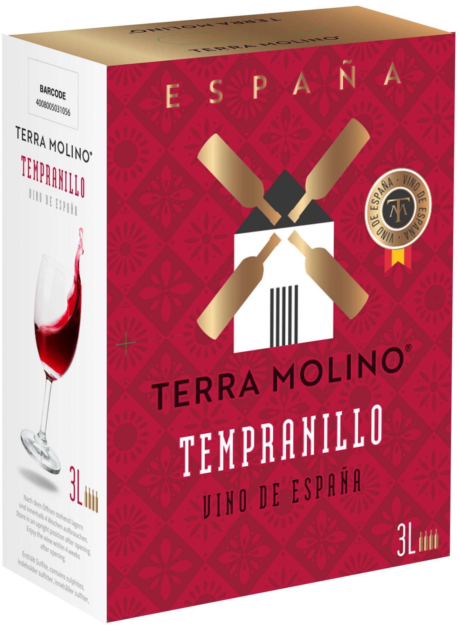 Nápoje - Terra Molino Tempranillo 3L BIB