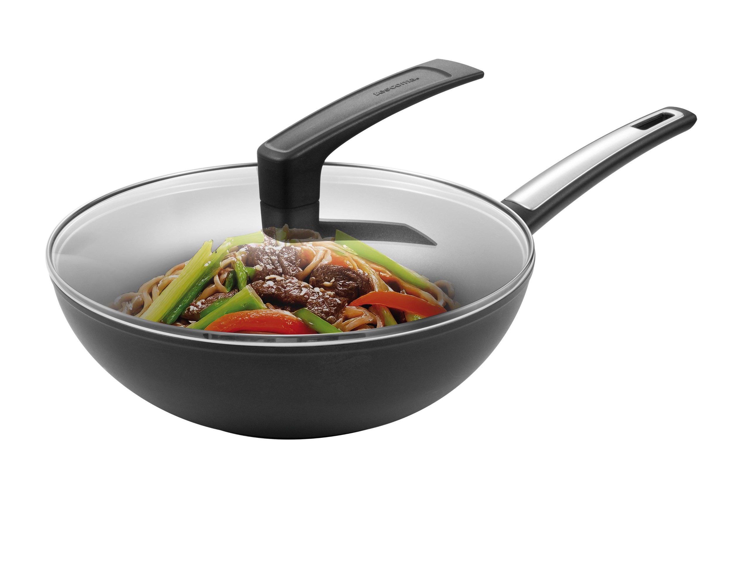 Domácnost a Zahrada - Tescoma Wok i-premium ¤ 30 cm, s poklicí