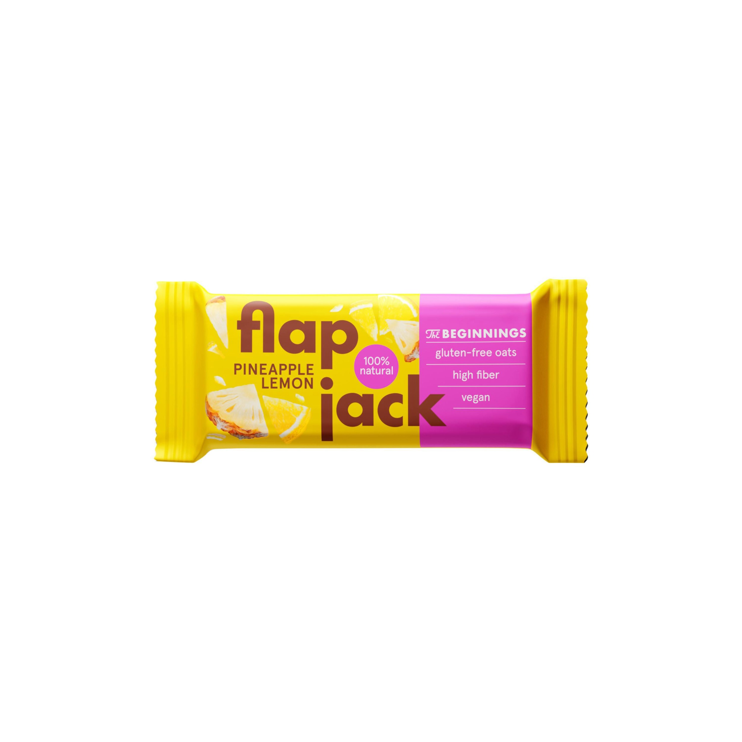 Zdravý svět - The Beginnings Flapjack oat pineapple and lemon gluten-free 60 g