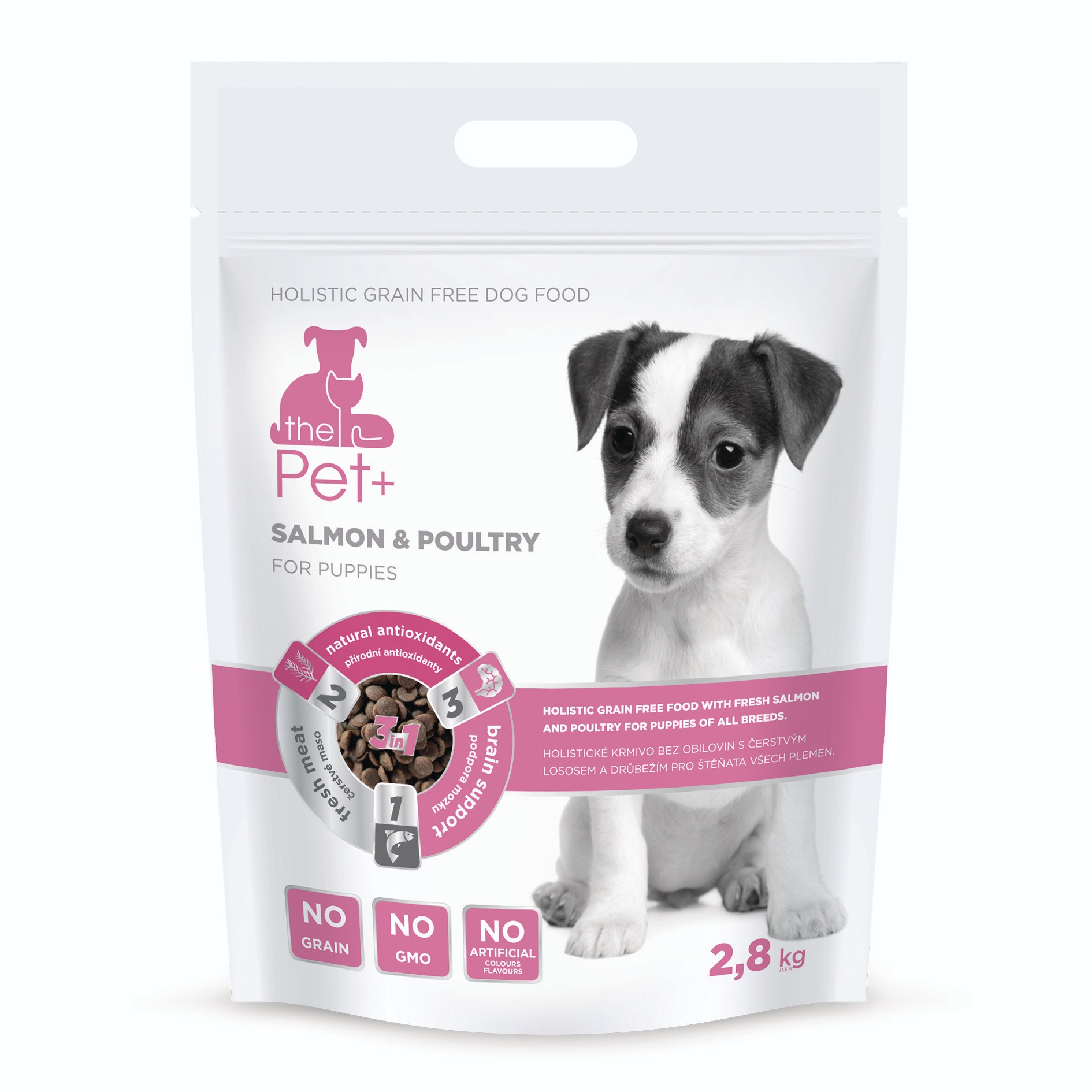thePet+ Salmon & Poultry kompletní krmivo pro štěňata 2,8 kg-0