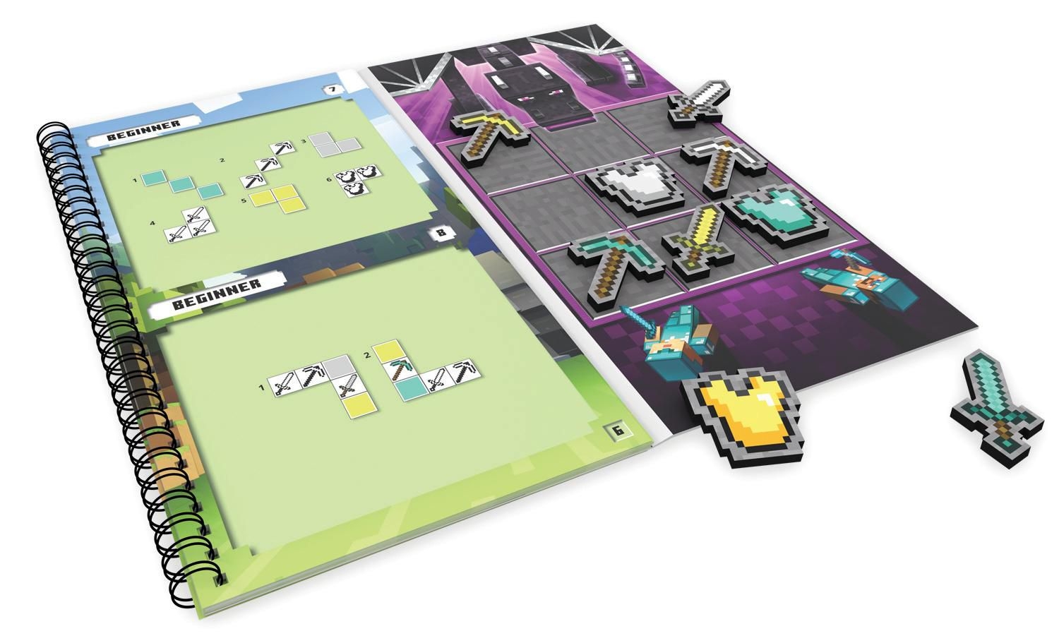 ThinkFun 764327 Minecraf Magnetická cestovní hra-1