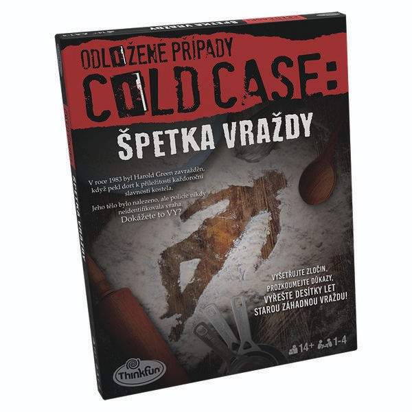 Svět dětí - ThinkFun HRY 765331 Odložené případy: Špetka vraždy
