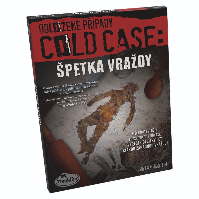 ThinkFun HRY 765331 Odložené případy: Špetka vraždy-0