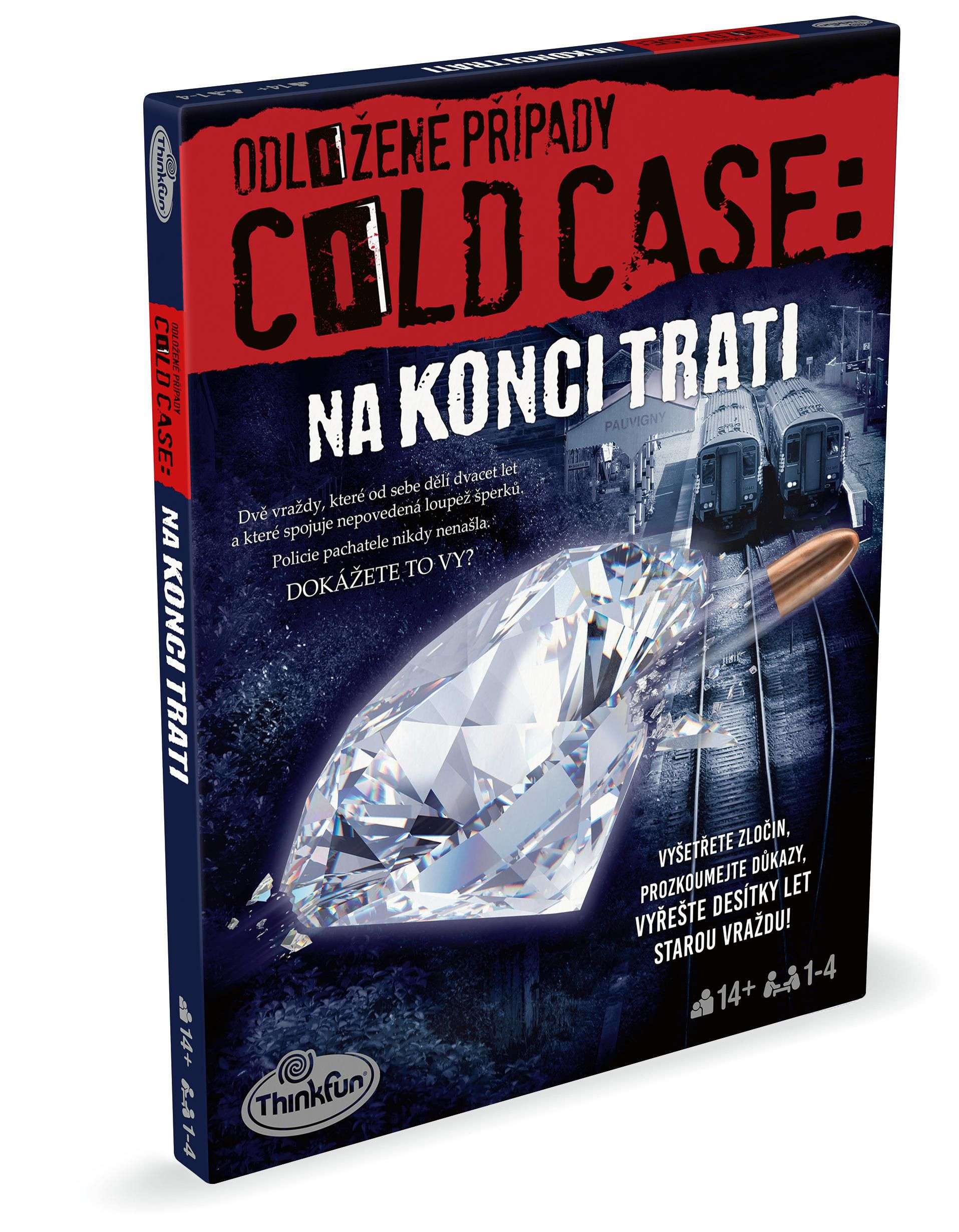 ThinkFun HRY 766260 Odložené případy: Na konci trati-3