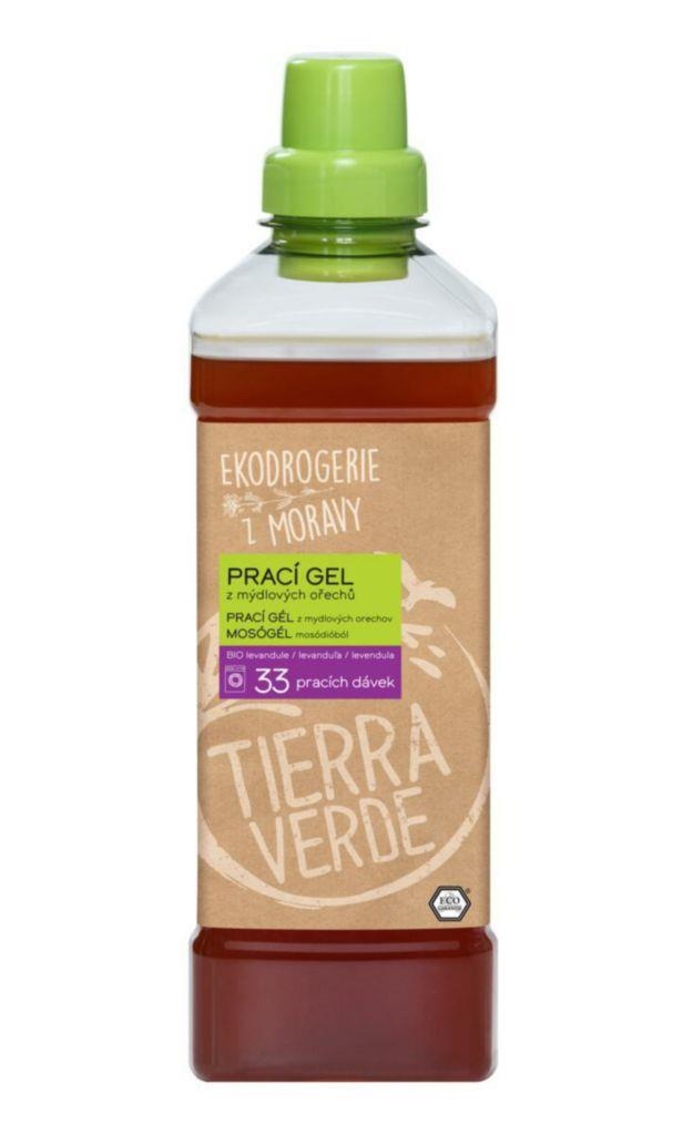 Drogerie a kosmetika - Tierra Verde Prací gel levandule 1l