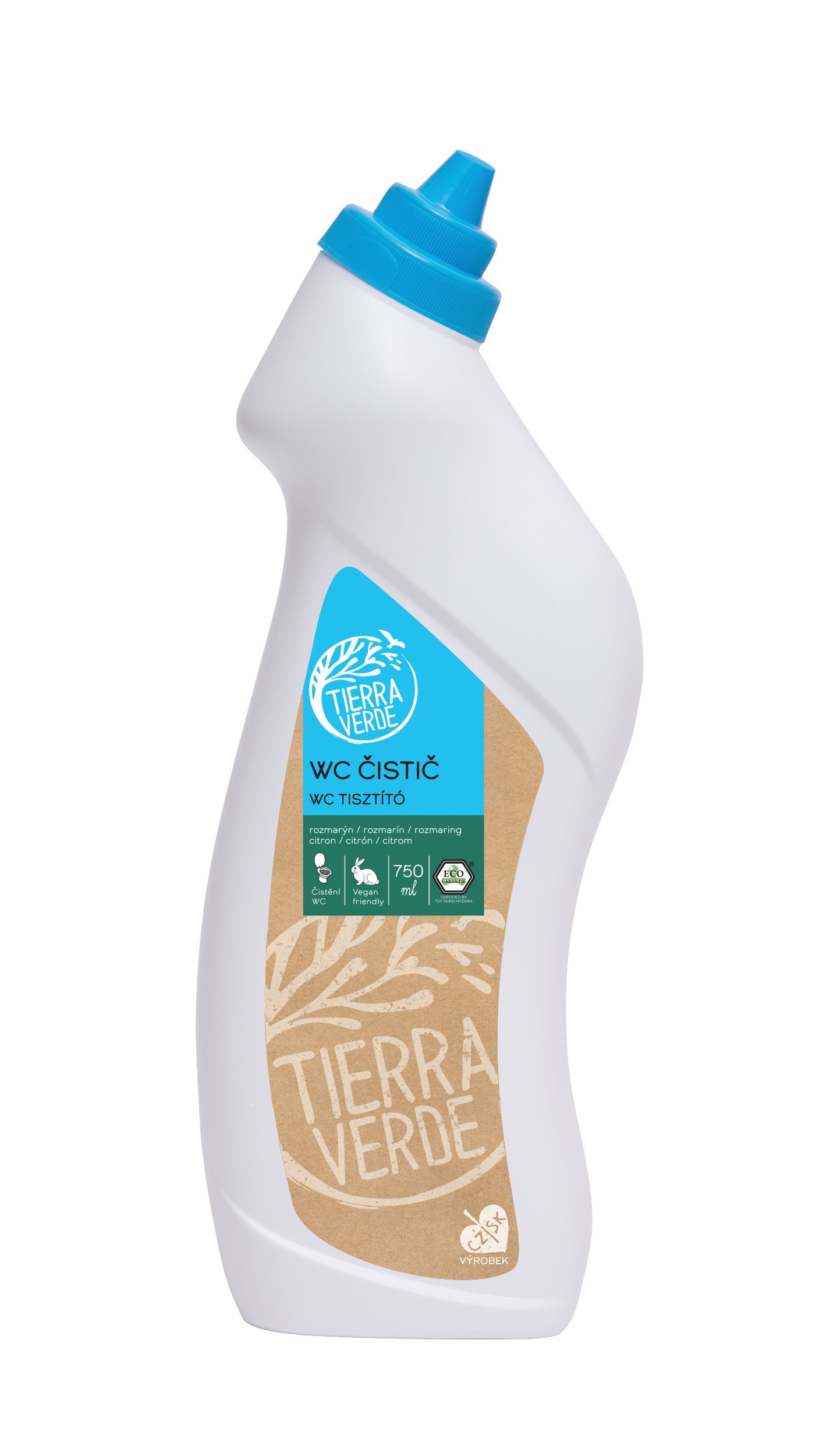 Drogerie a kosmetika - Tierra Verde WC čistič rozmarýn 750 ml