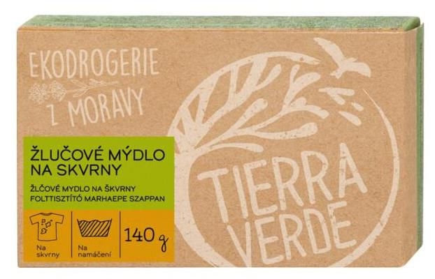 Drogerie a kosmetika - Tierra Verde Žlučové mýdlo 140g