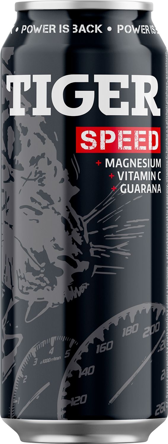 Nápoje - Tiger Energy drink speed 0,5 l