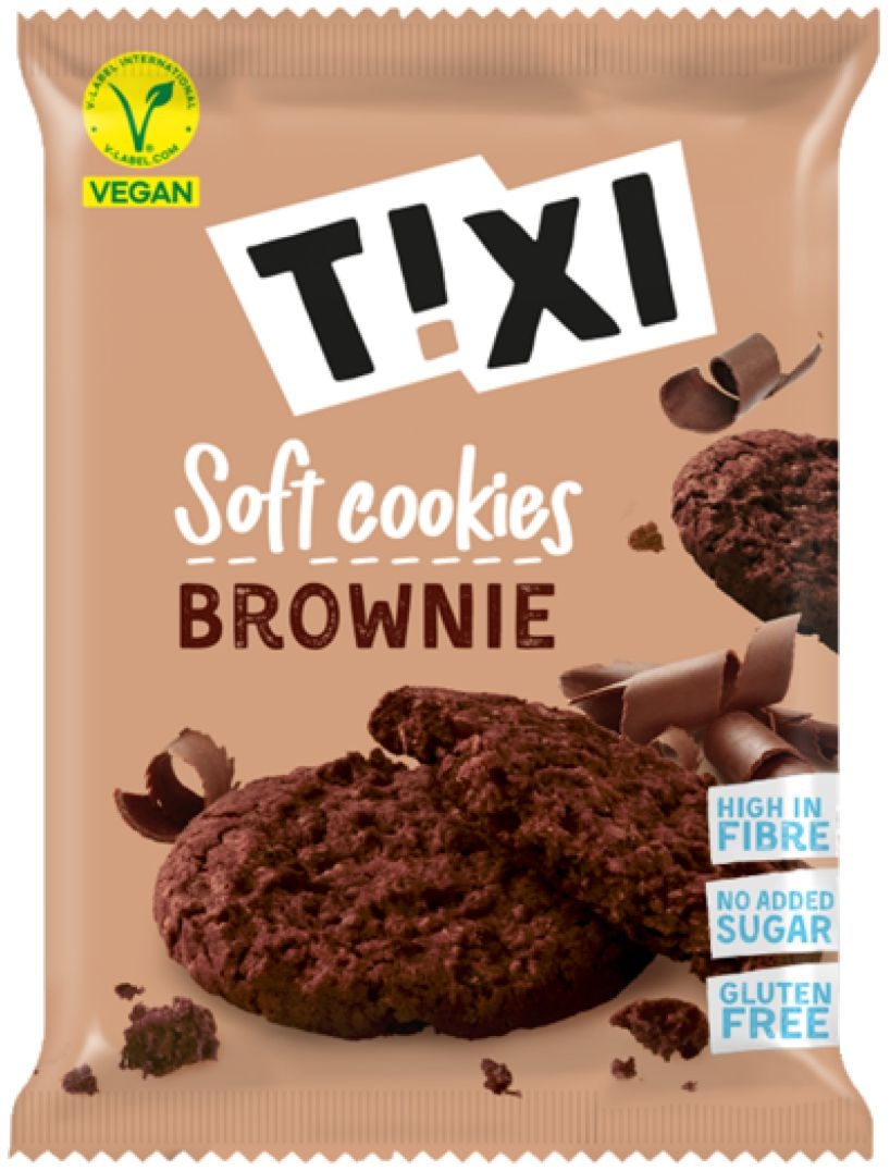 TIXI Měkká sušenka brownie bez lepku 50 g-1