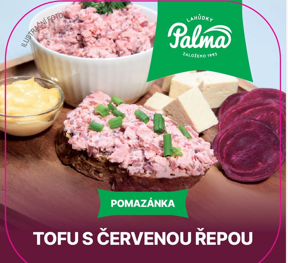 Zdravý svět - Tofu pomazánka s červenou řepou 150g