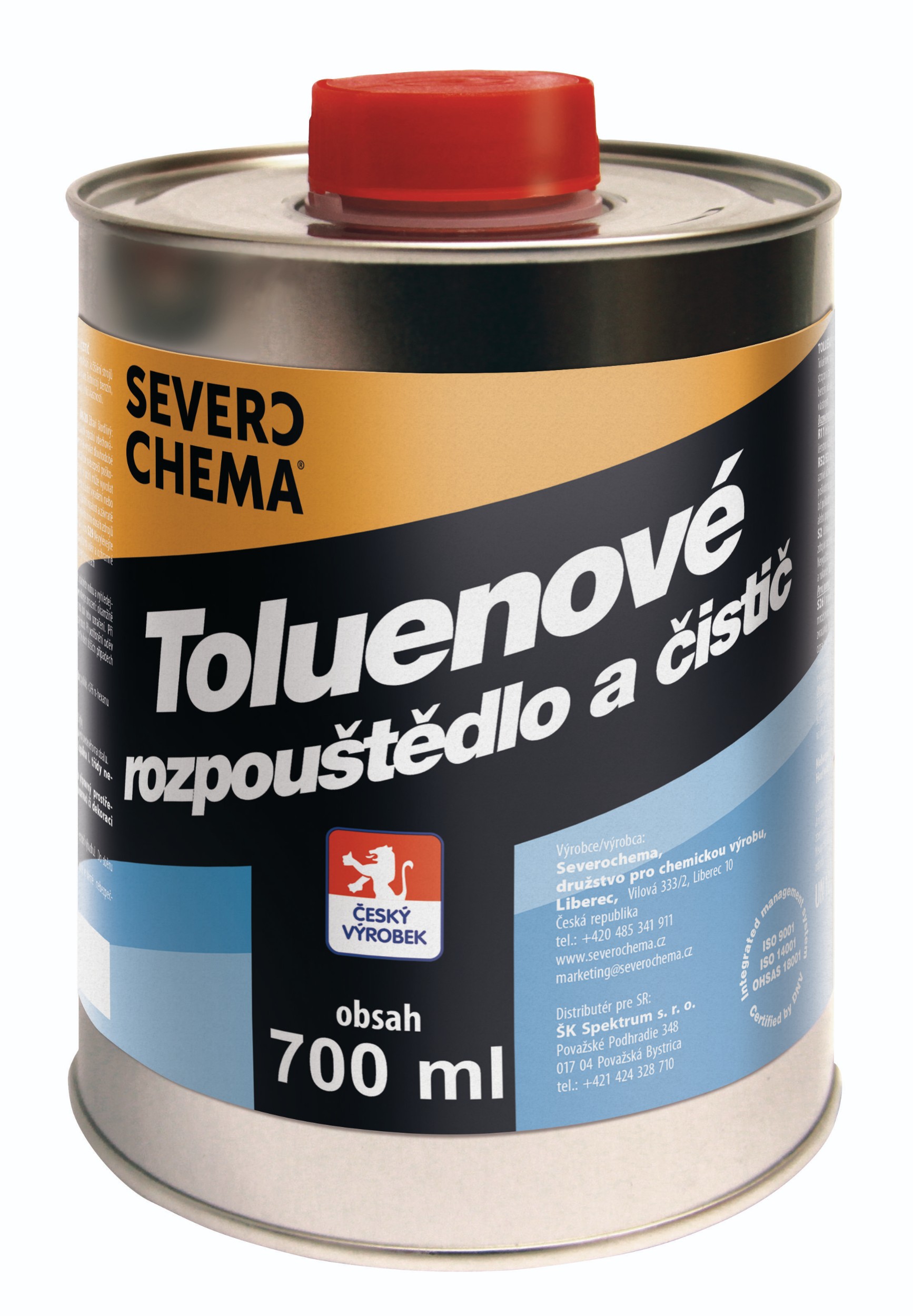 Domácnost a Zahrada - Toluen rozpouštědlo 700 ml