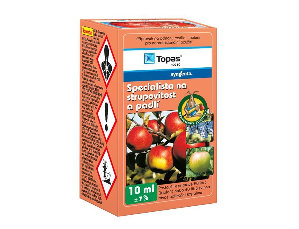 Domácnost a Zahrada - Topas 100EC 1x10ml/L /Č3750/ na strupovist a padlí