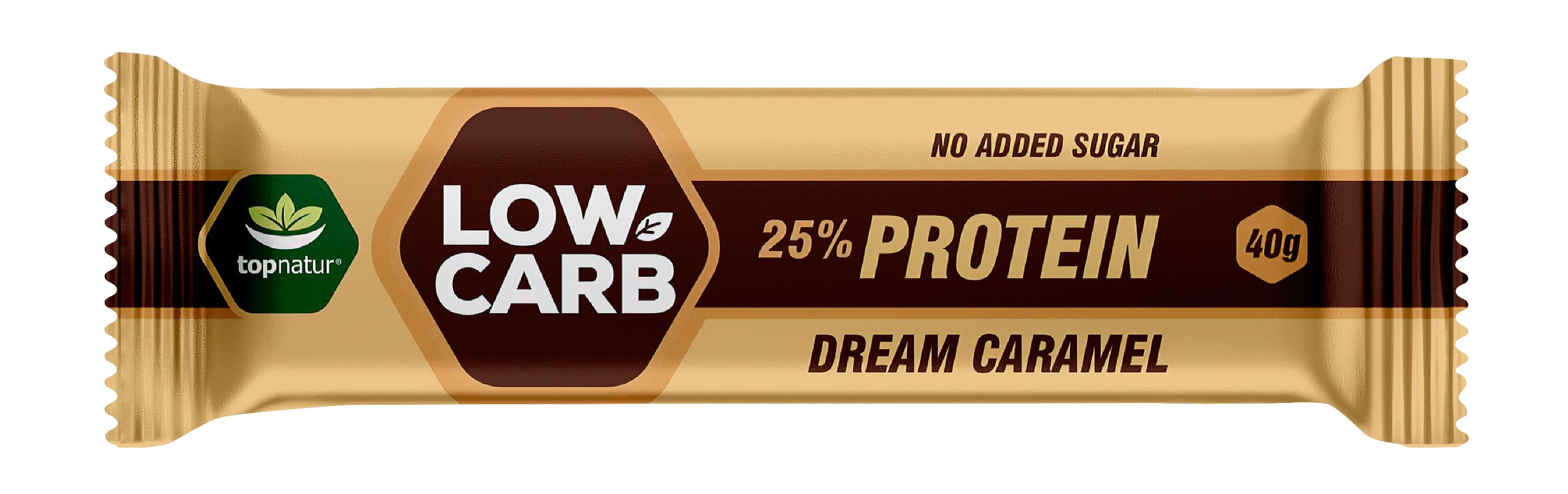 Topnatur Low Carb Tyčinka proteinová karamel 40g-0
