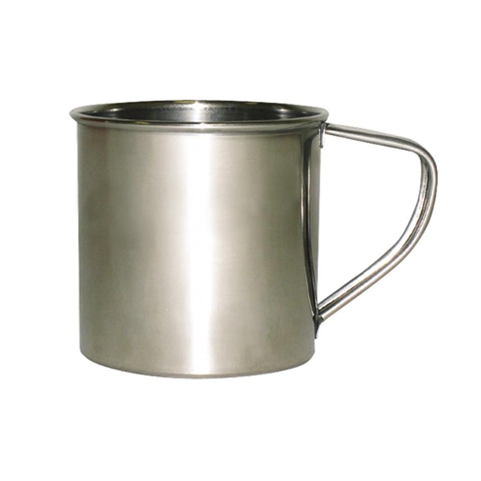 Domácnost a Zahrada - Toro Hrnek kuchyňský s ouškem  - střední, 10 cm 650ml nerez