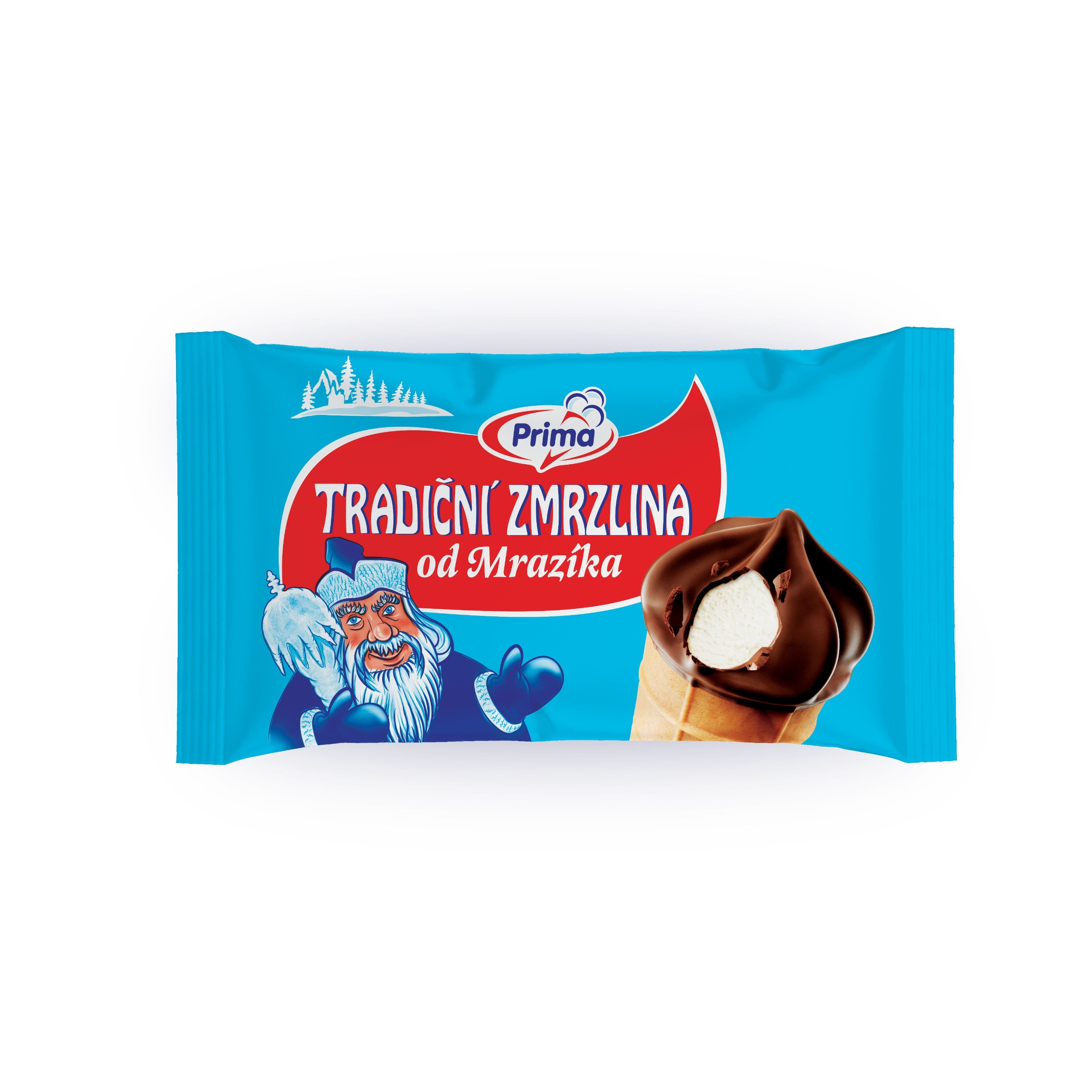 Mražené potraviny - Tradiční zmrzlina od Mrazíka 170ml