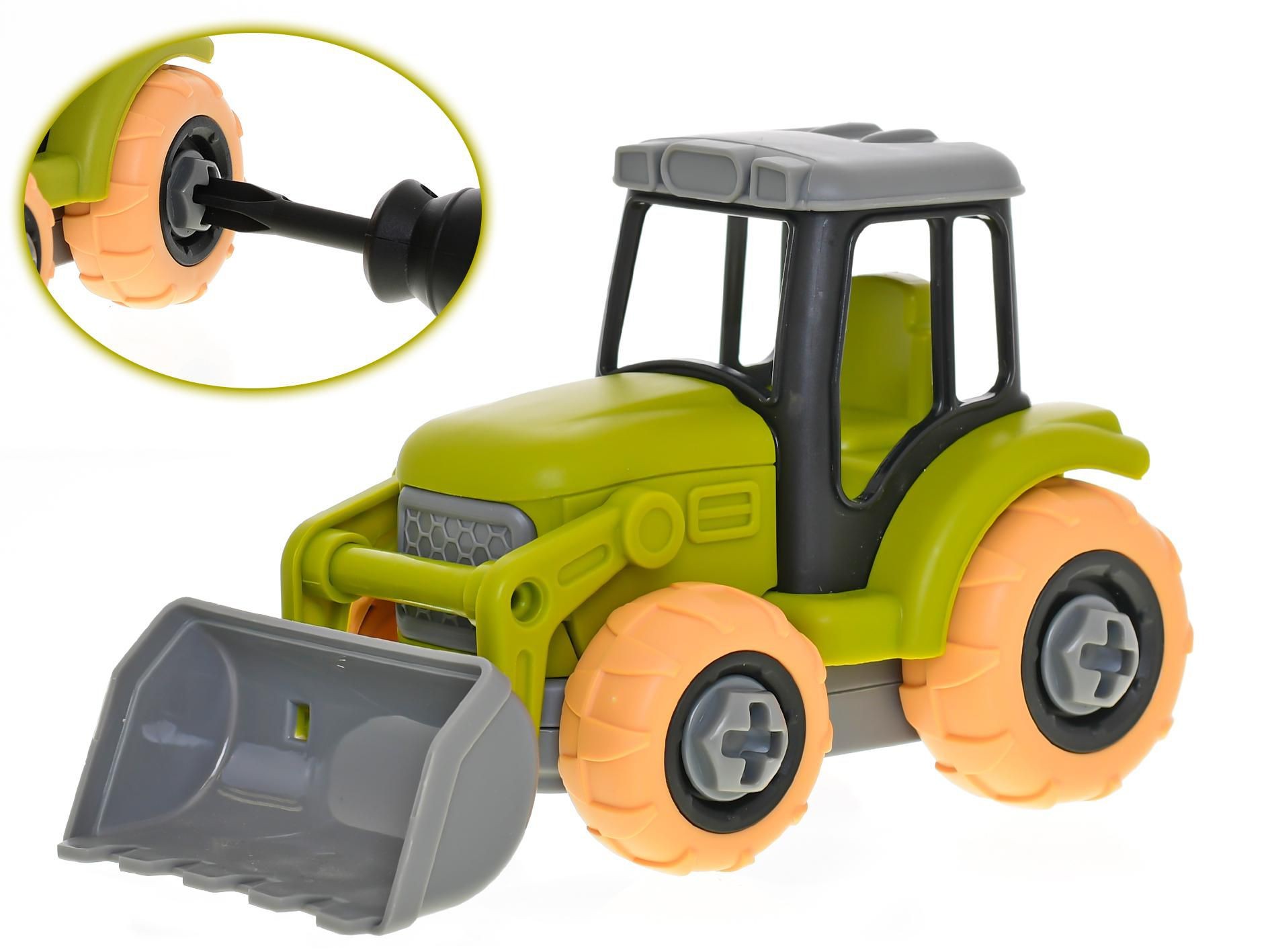 Svět dětí - Traktor 14 cm šroubovací
